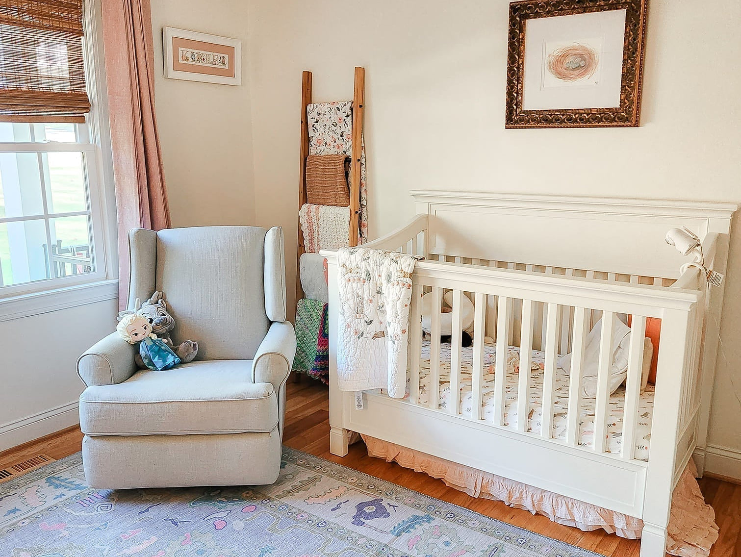Soft washable nursery rug creating a cozy and safe space for babies and toddlers