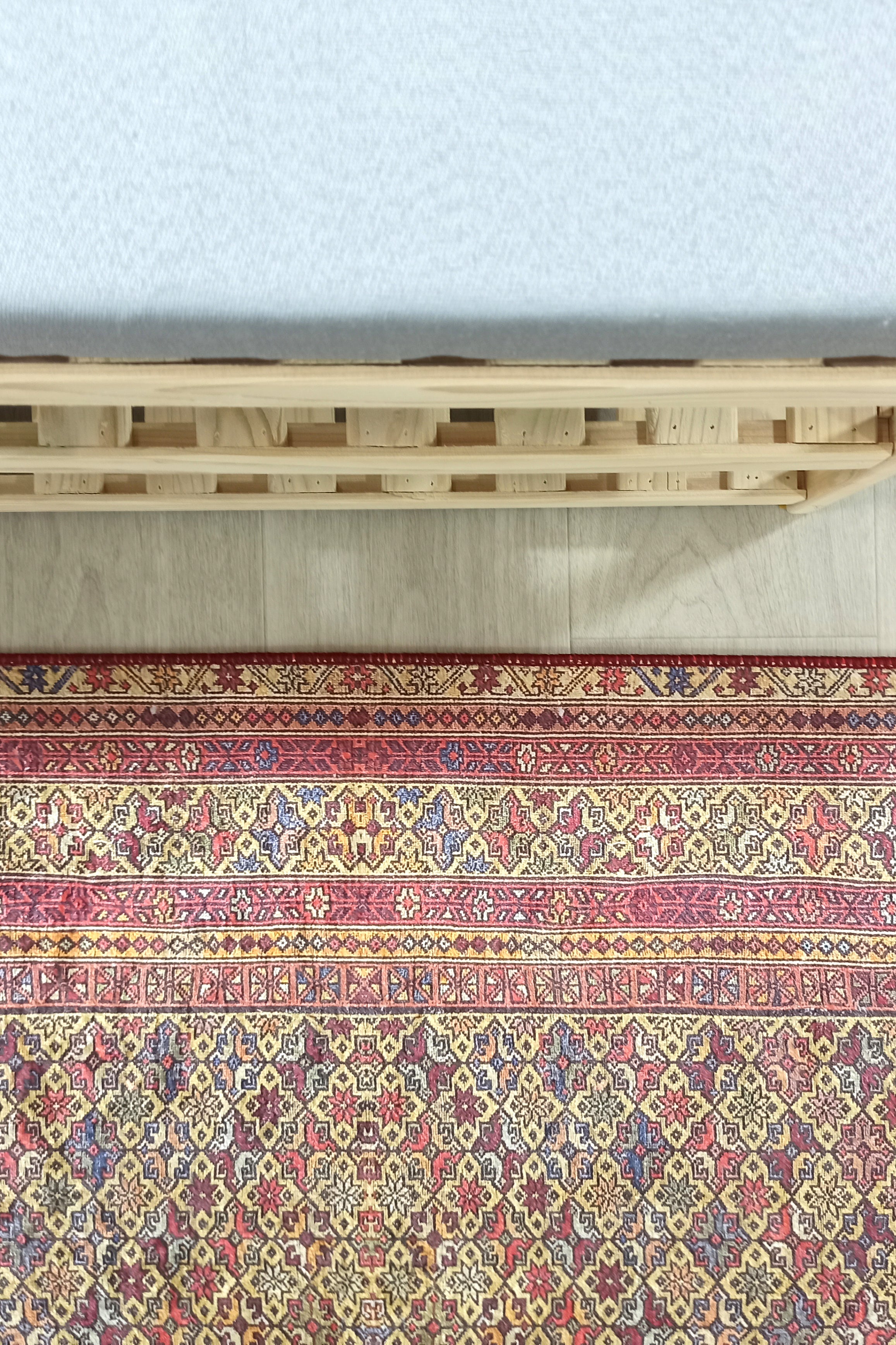 Arsa Turkish Oushak Red Beige Rug