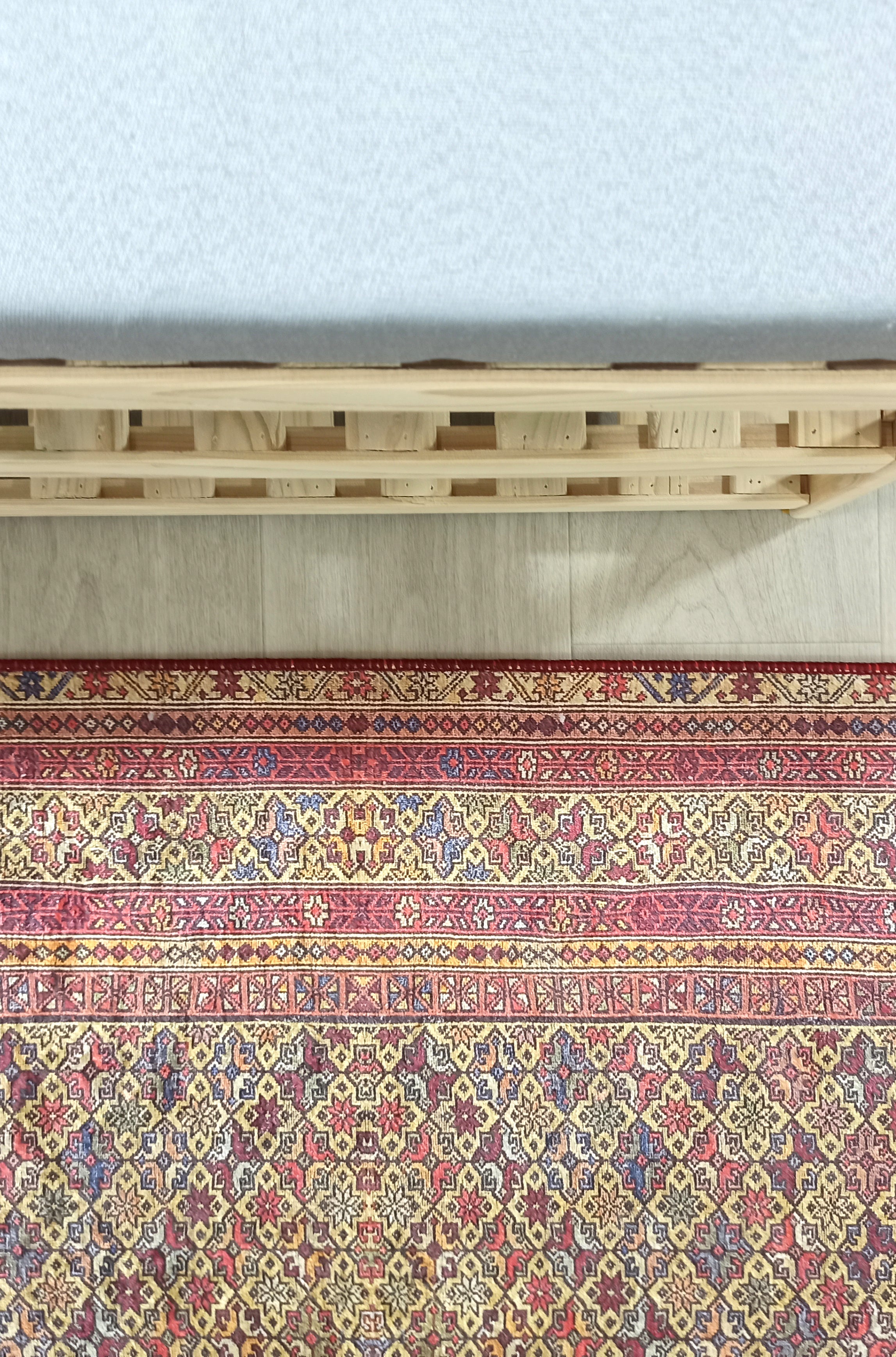 Arsa Turkish Oushak Red Beige Rug