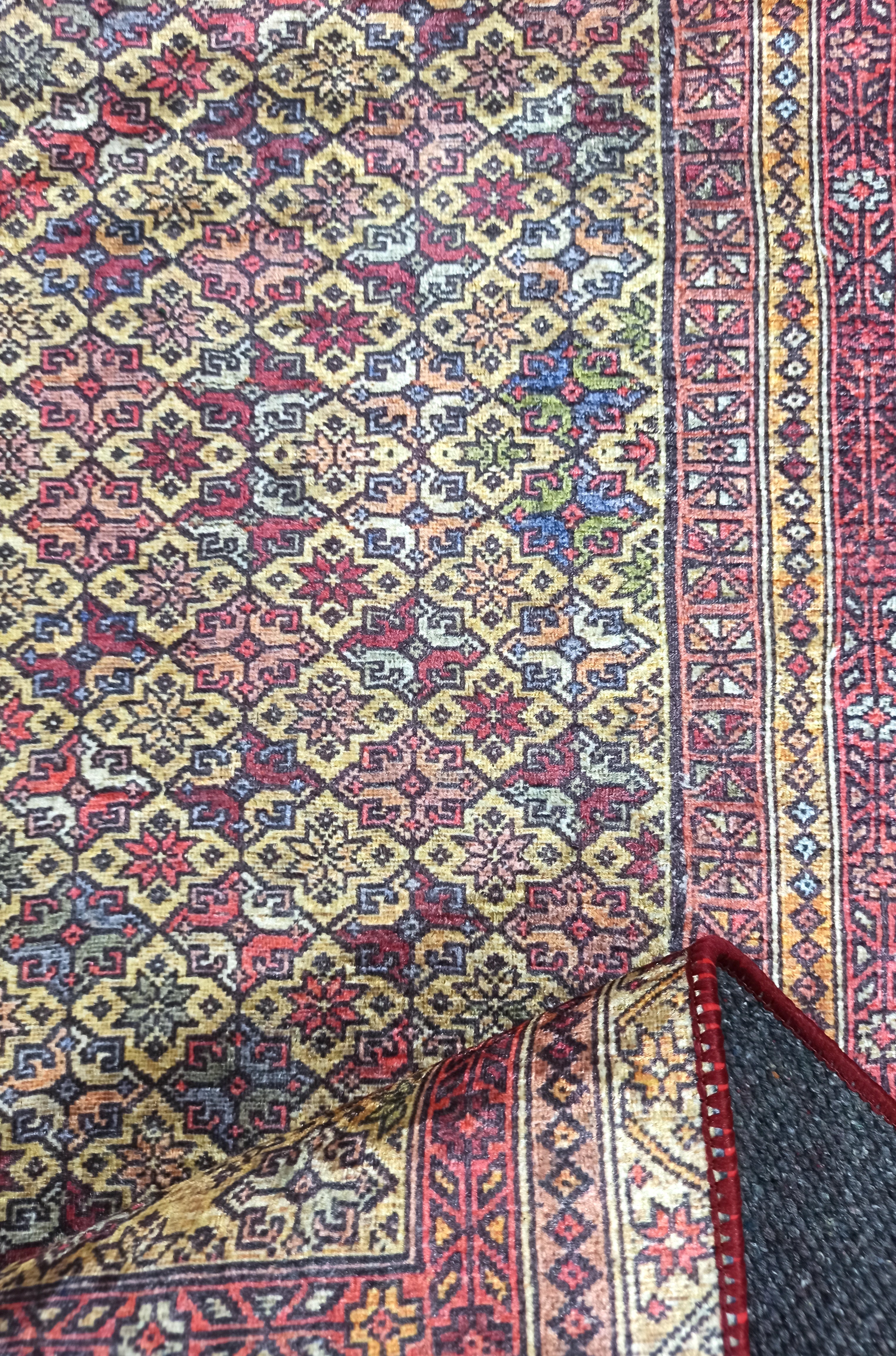 Arsa Turkish Oushak Red Beige Rug