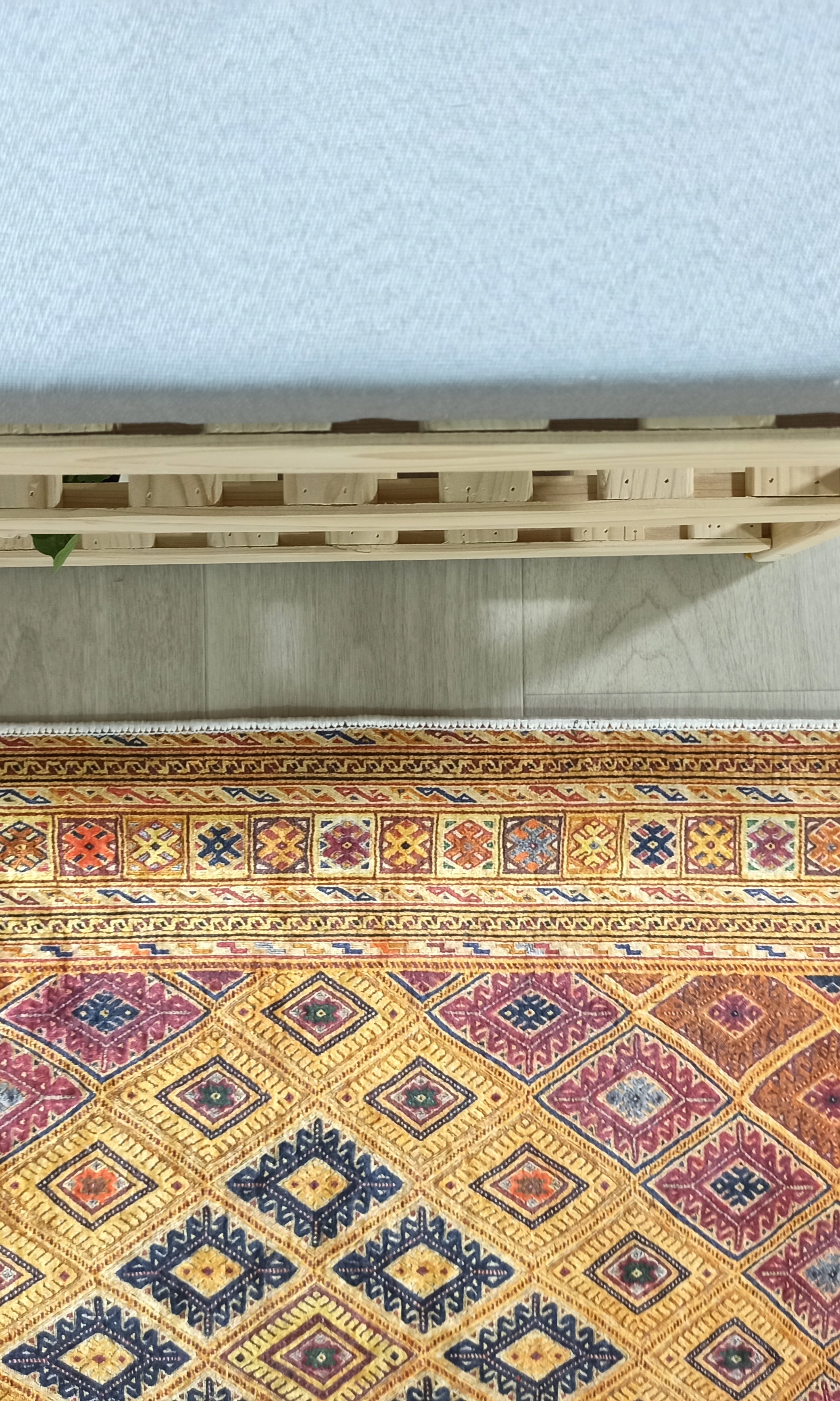 Emra Turkish Kilim Muted Orange Rug