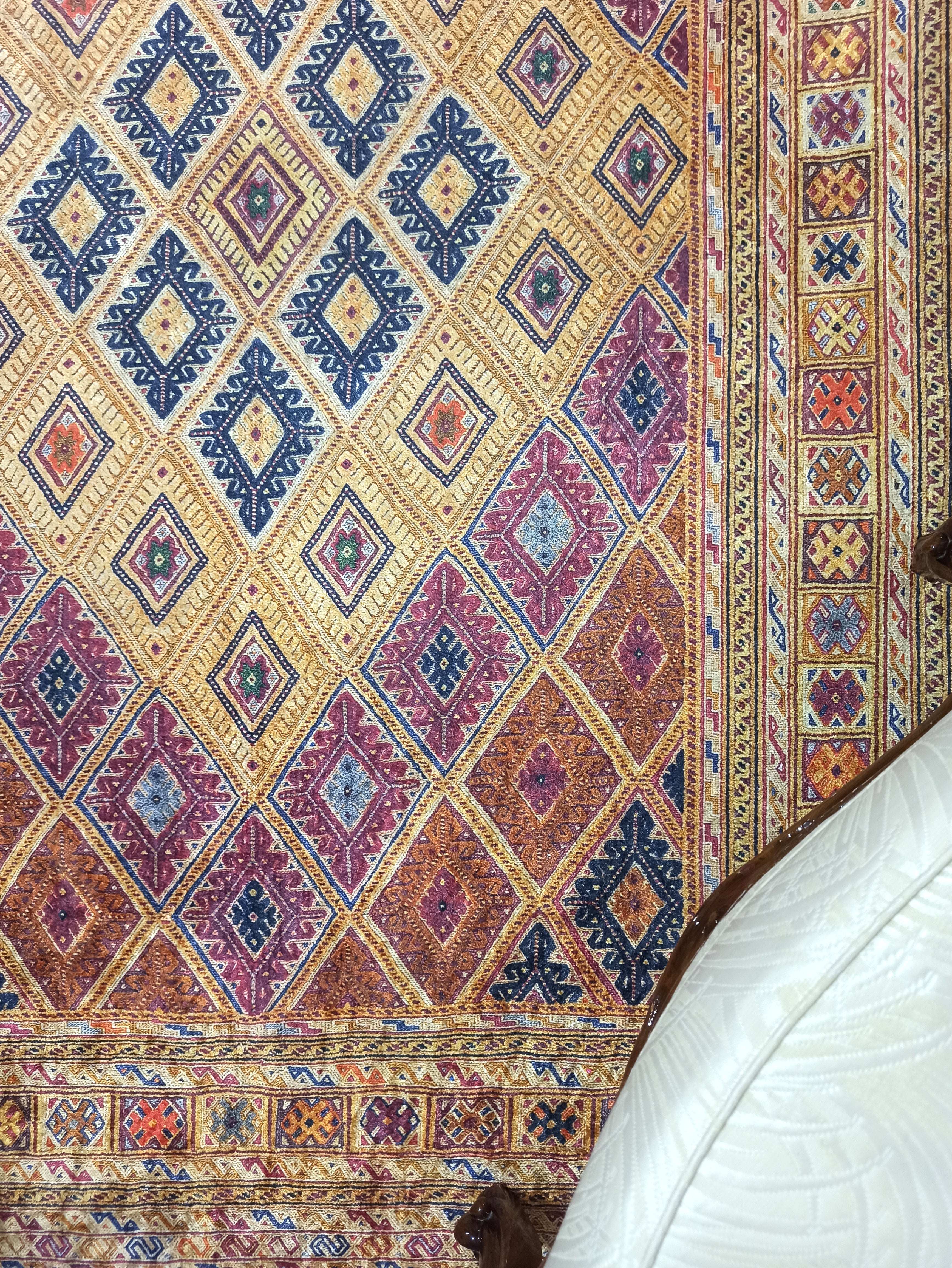 Emra Turkish Kilim Muted Orange Rug