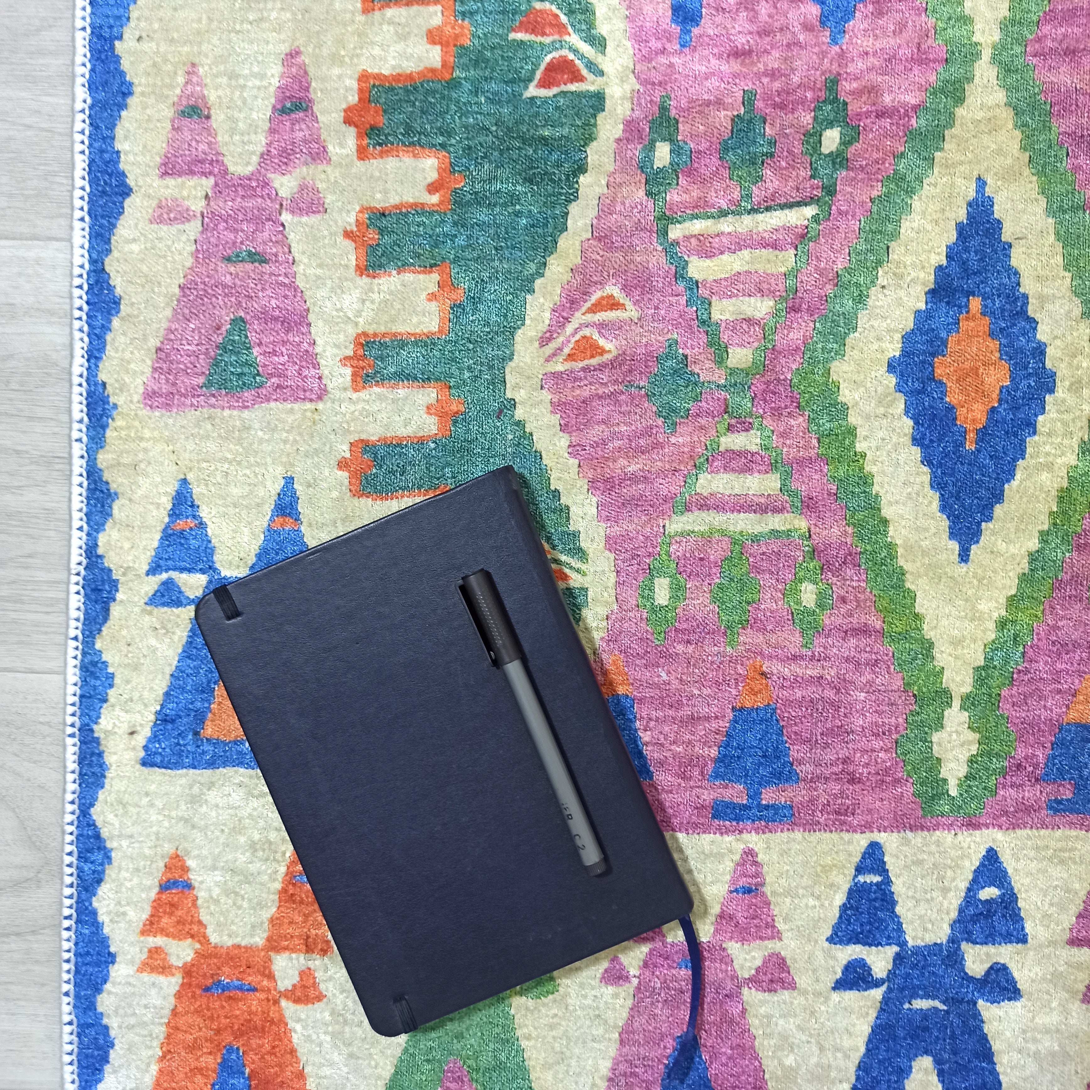 Kilim Style Rug, Colourful, Modern Home Décor