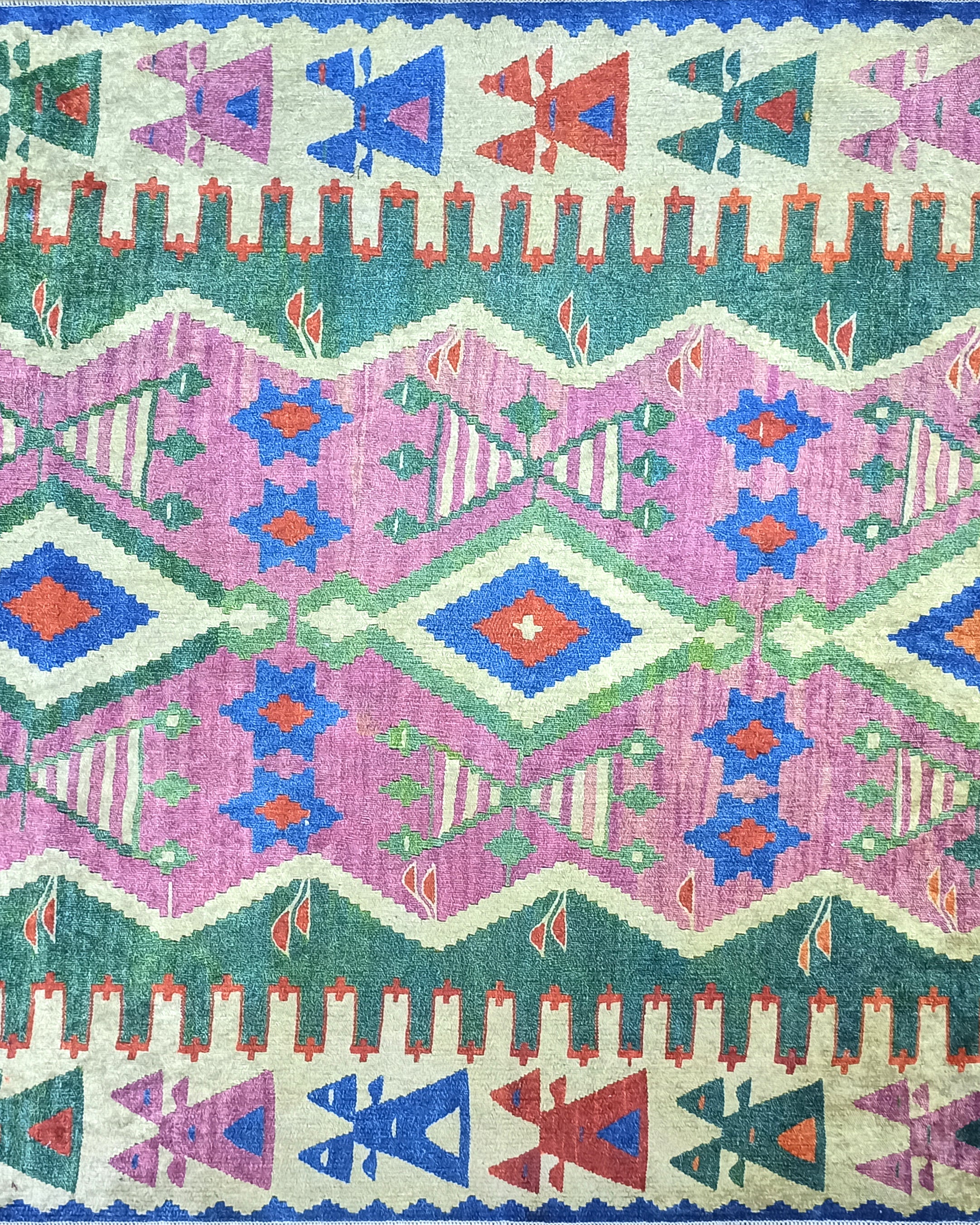 Kilim Style Rug, Colourful, Modern Home Décor