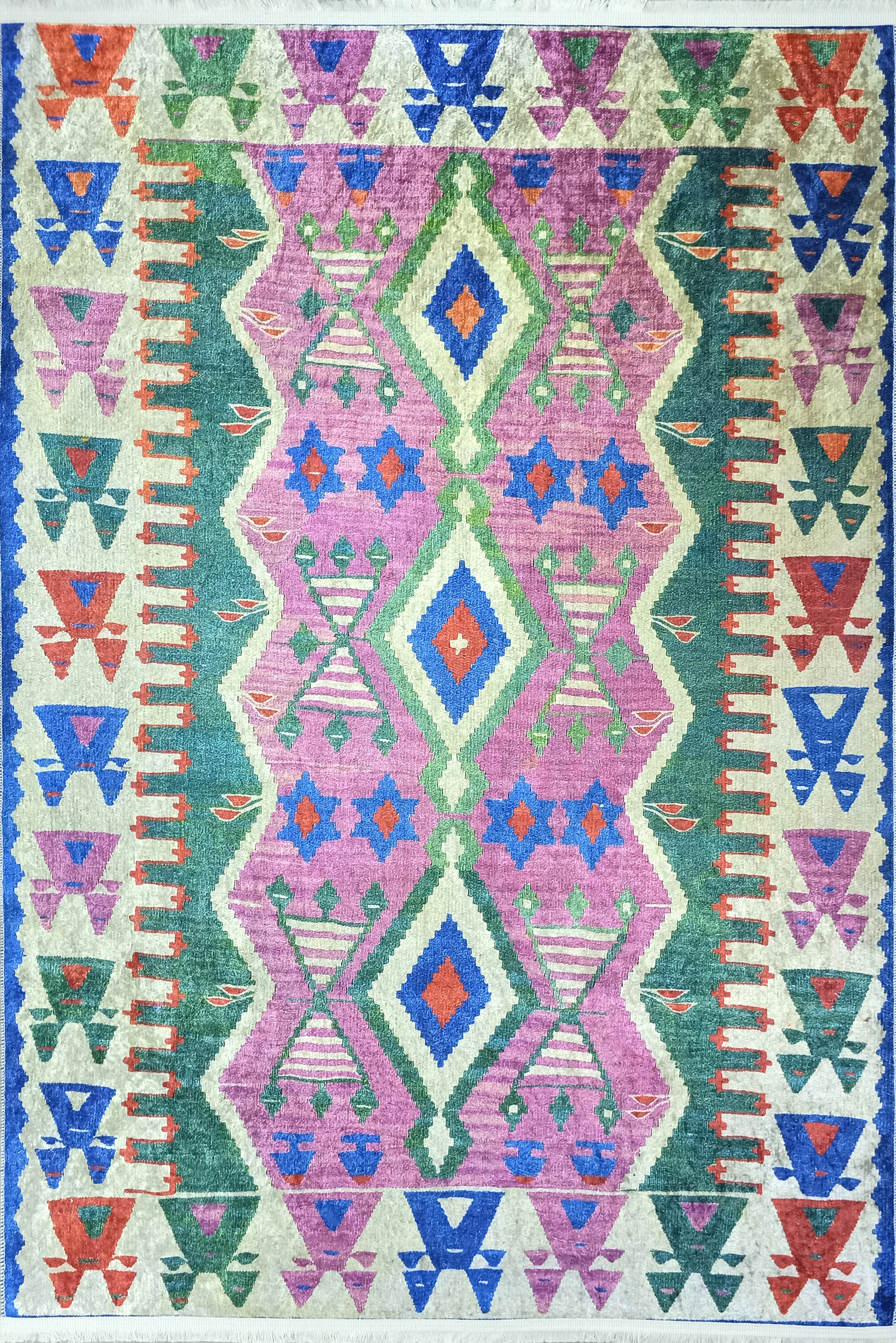 Kilim Style Rug, Colourful, Modern Home Décor