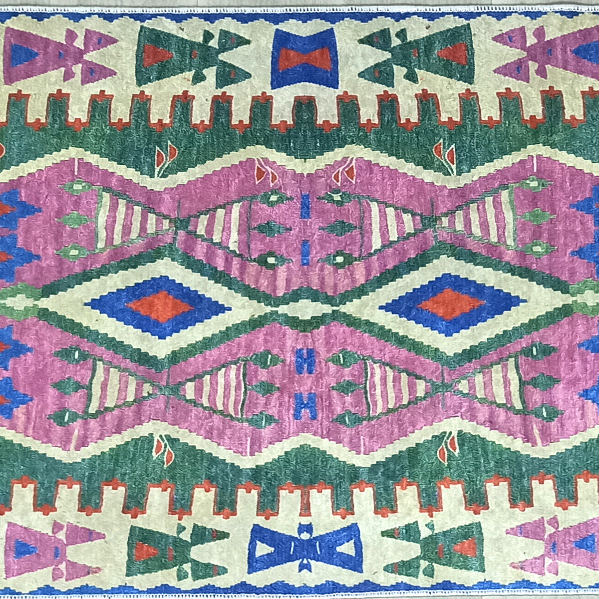 Kilim Style Rug, Colourful, Modern Home Décor