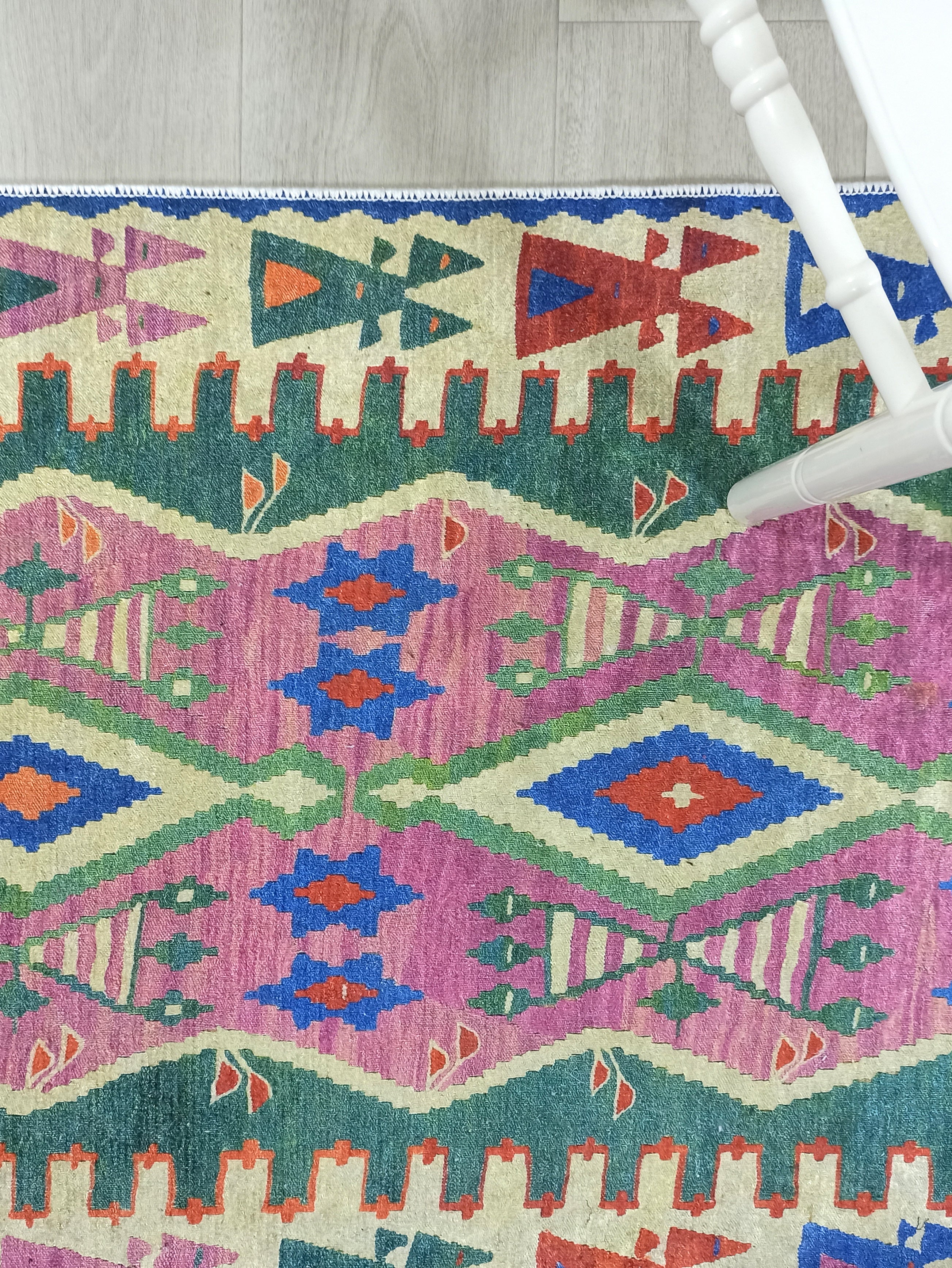 Kilim Style Rug, Colourful, Modern Home DΓ©cor