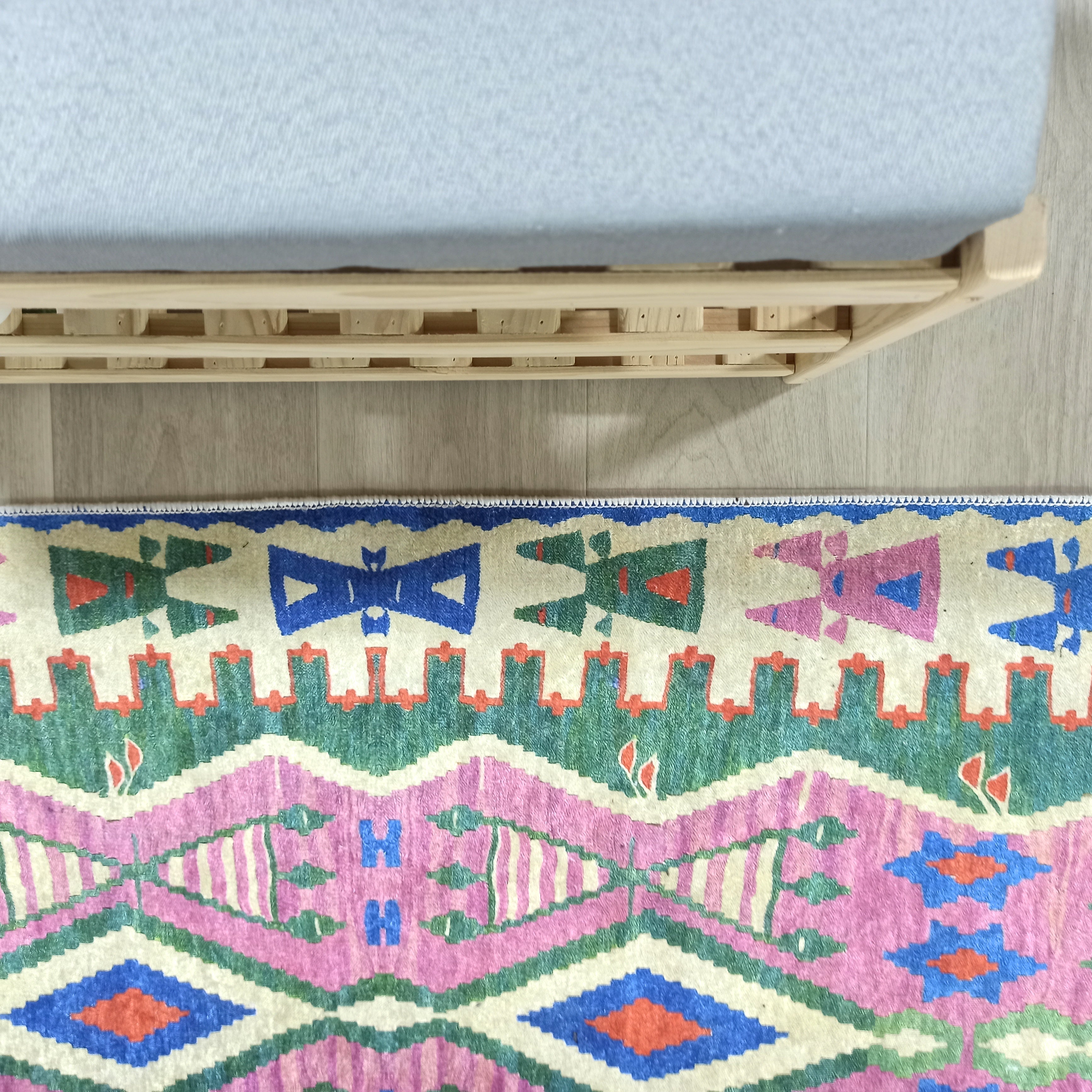 Kilim Style Rug, Colourful, Modern Home Décor