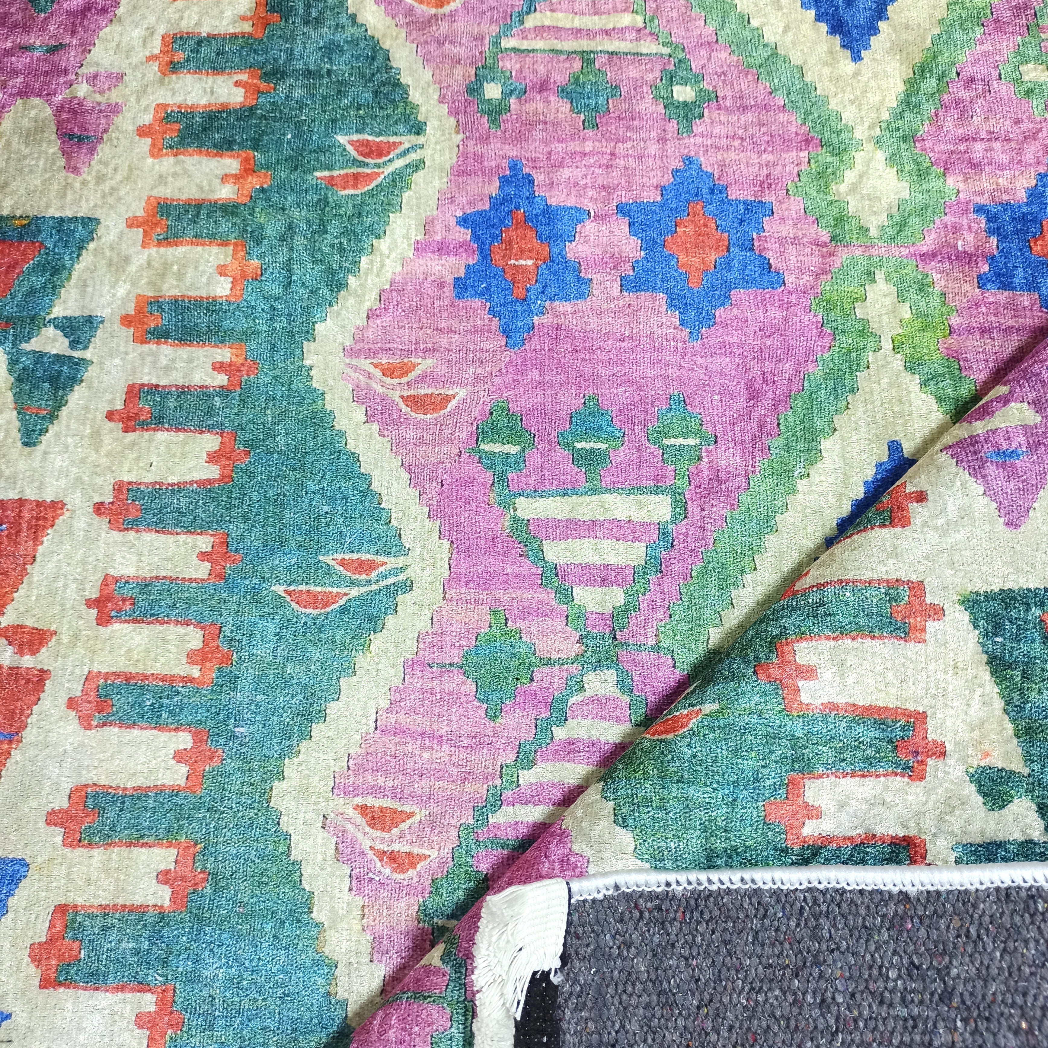 Kilim Style Rug, Colourful, Modern Home Décor