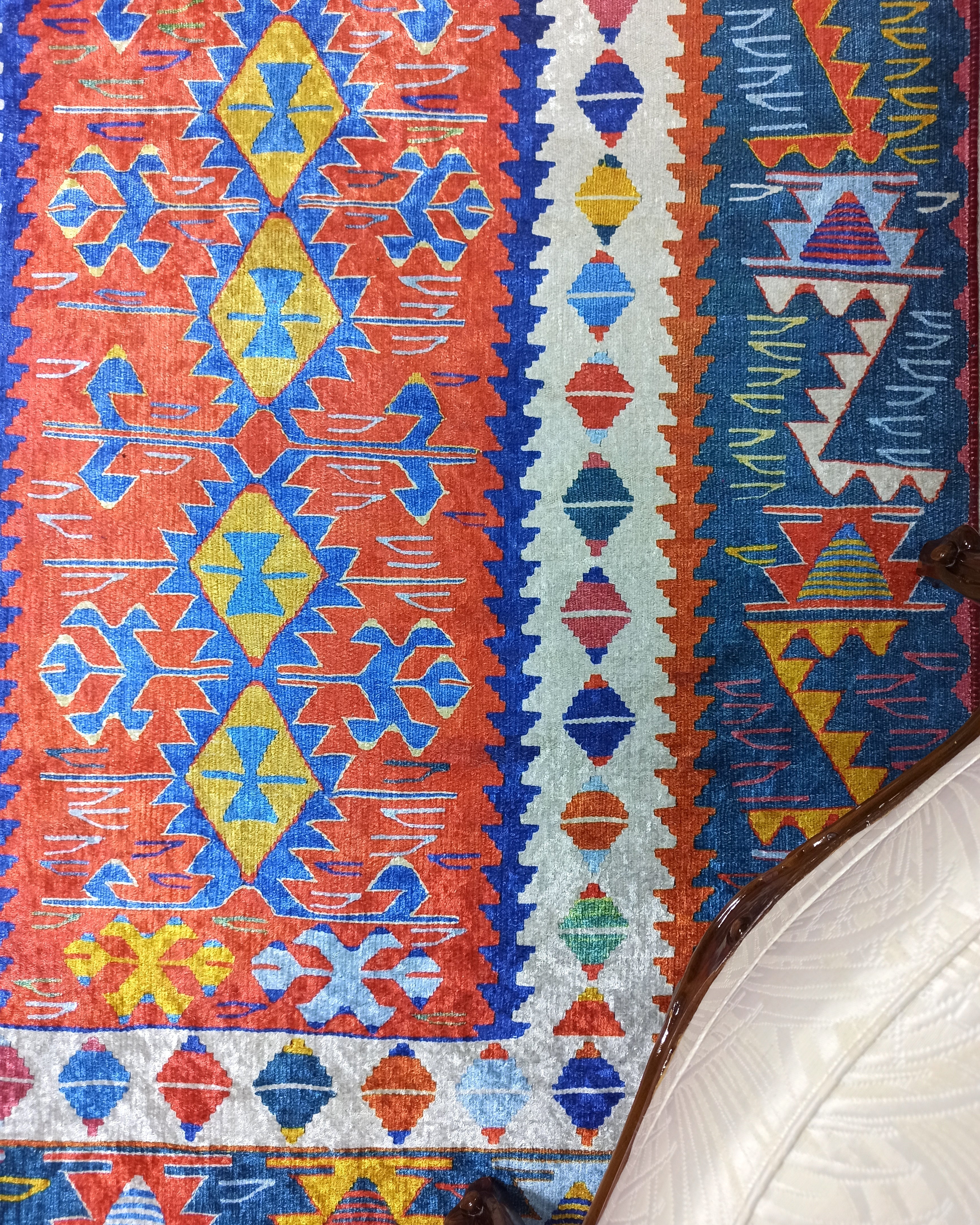 Kilim Style Runner & Rug, Multi Color Rug, Modern Home Décor