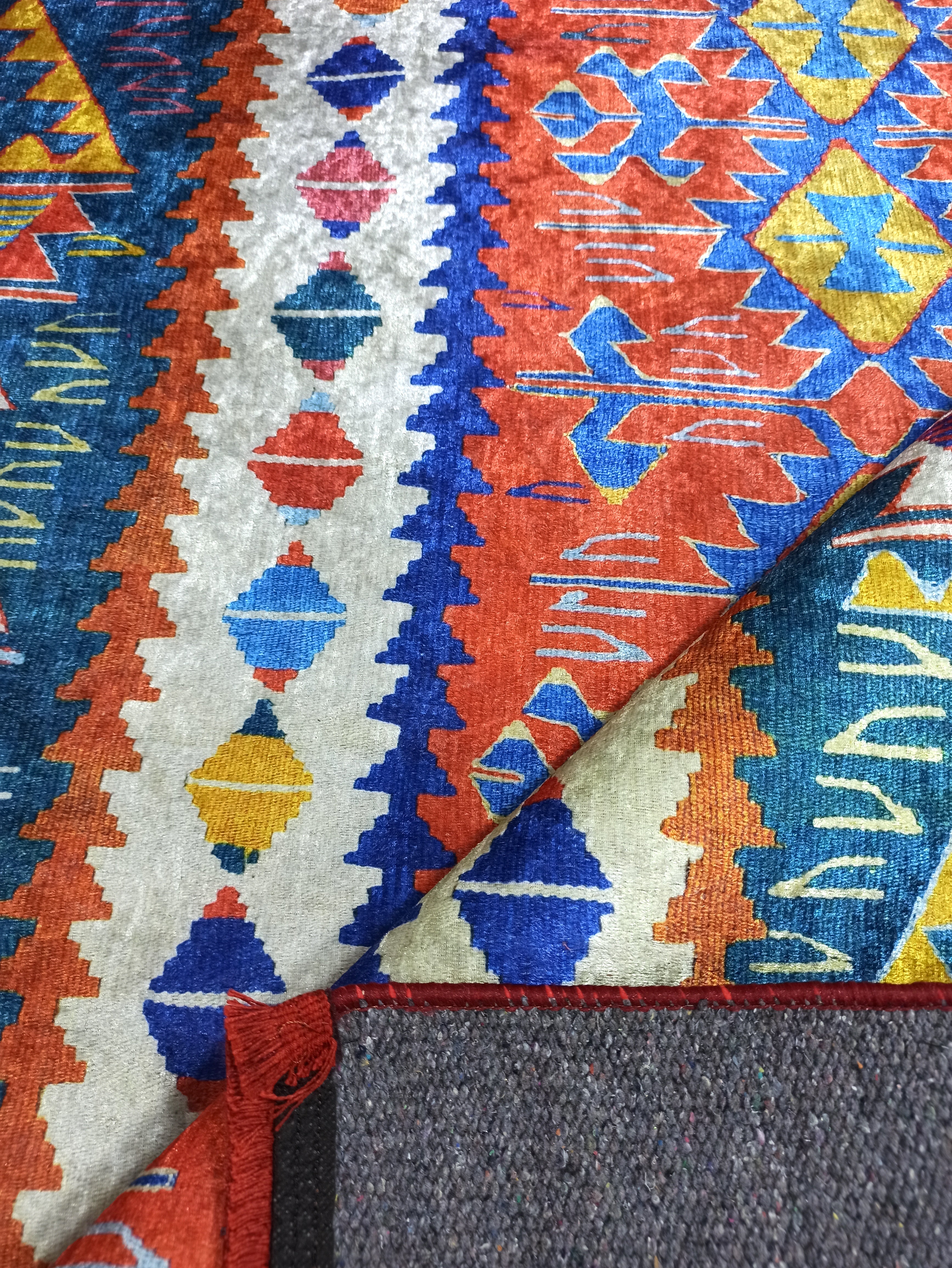 Kilim Style Runner & Rug, Multi Color Rug, Modern Home DΓ©cor