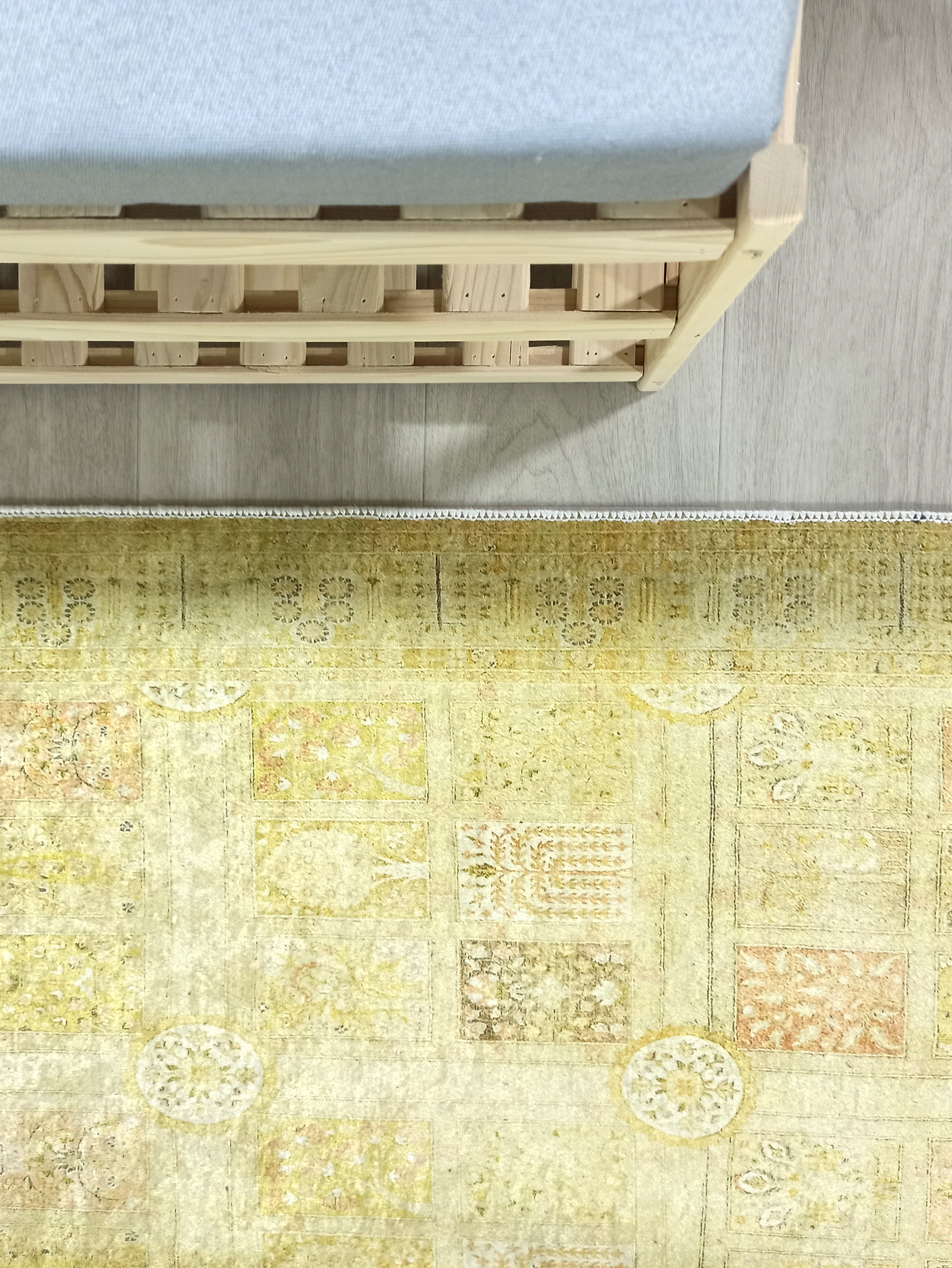 Yellow Style Vintage Rug, Home DΓ©cor Runner Area Rugs