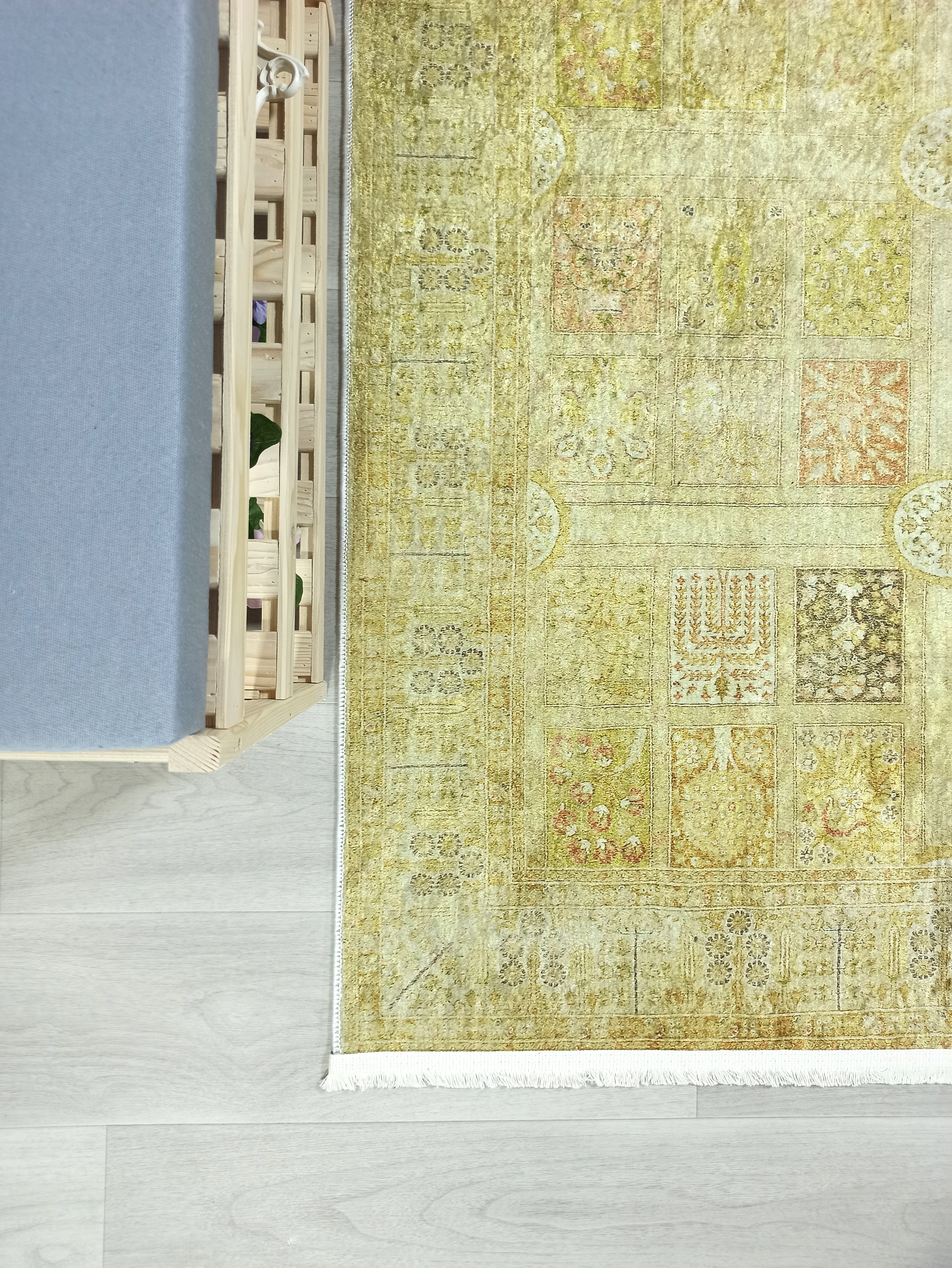 Yellow Style Vintage Rug, Home DΓ©cor Runner Area Rugs