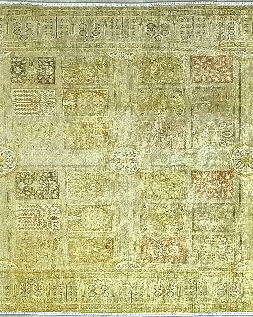 Yellow Style Vintage Rug, Home Décor Runner Area Rugs