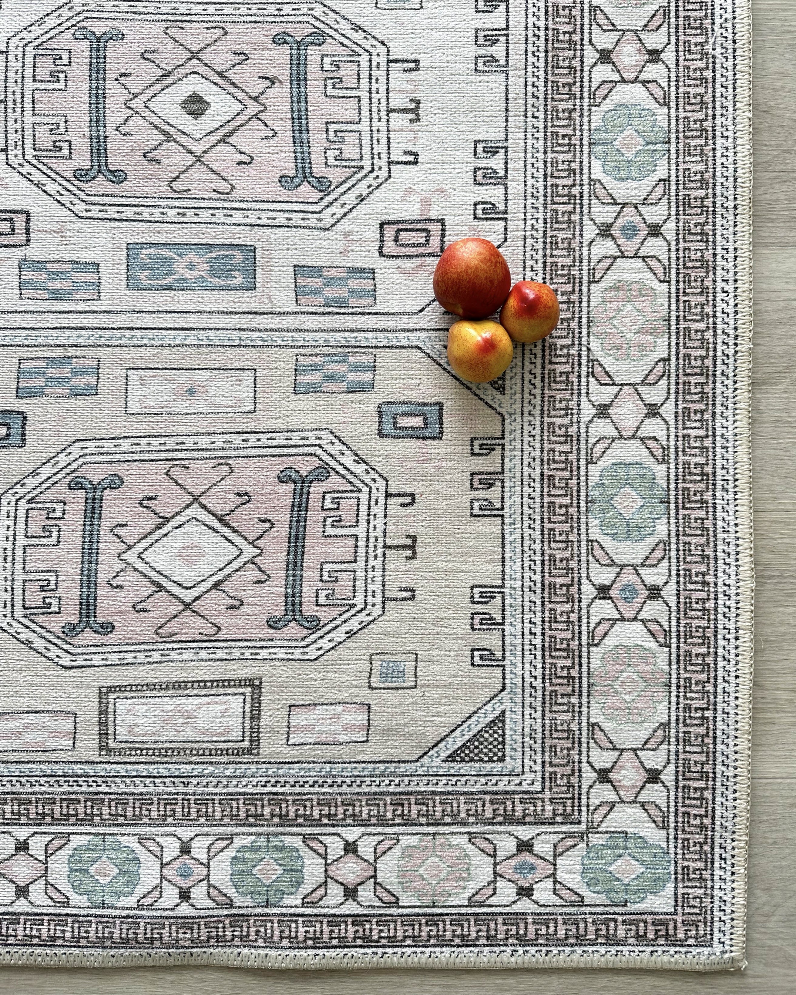 Hazel Brown Cream Modern Turkish Rug