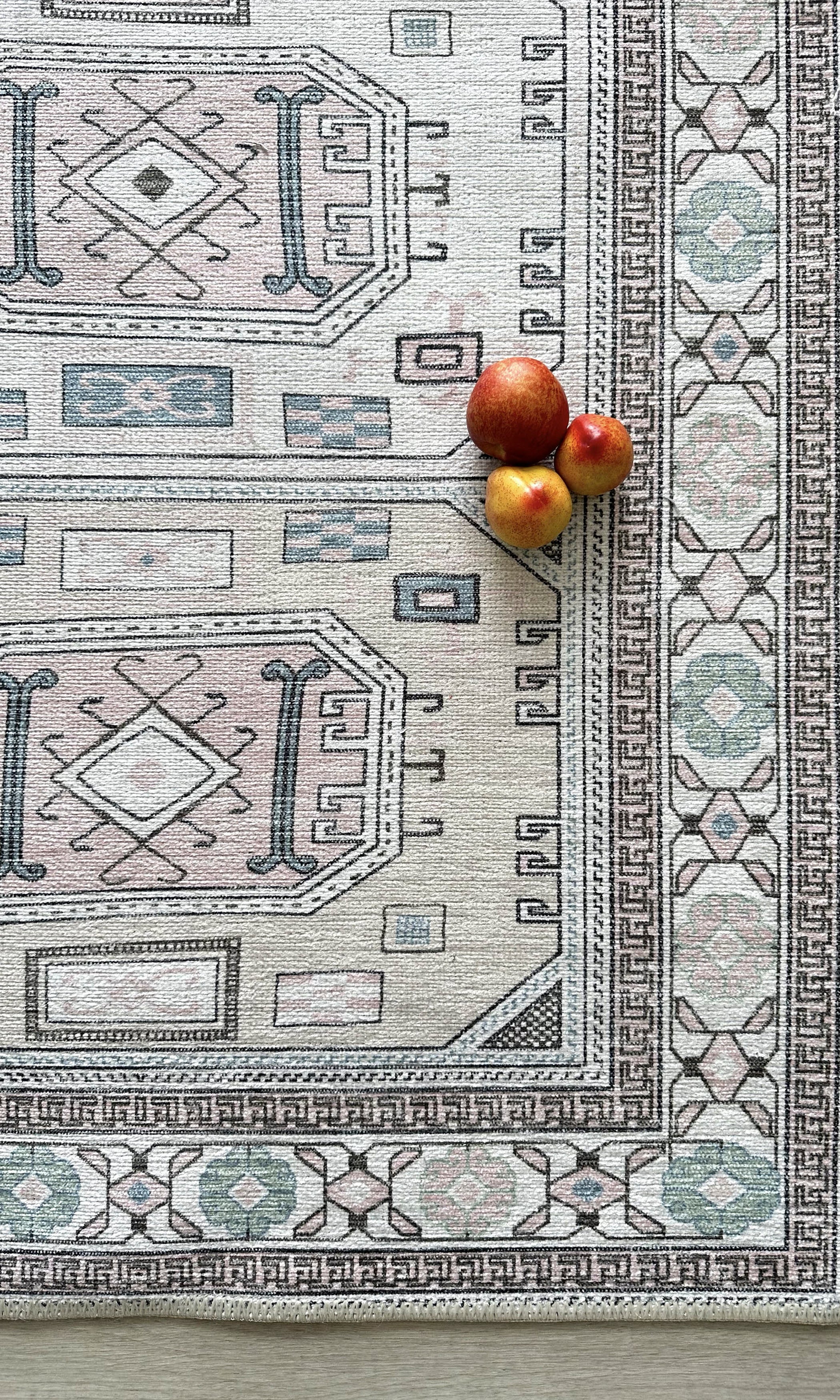 Hazel Brown Cream Modern Turkish Rug