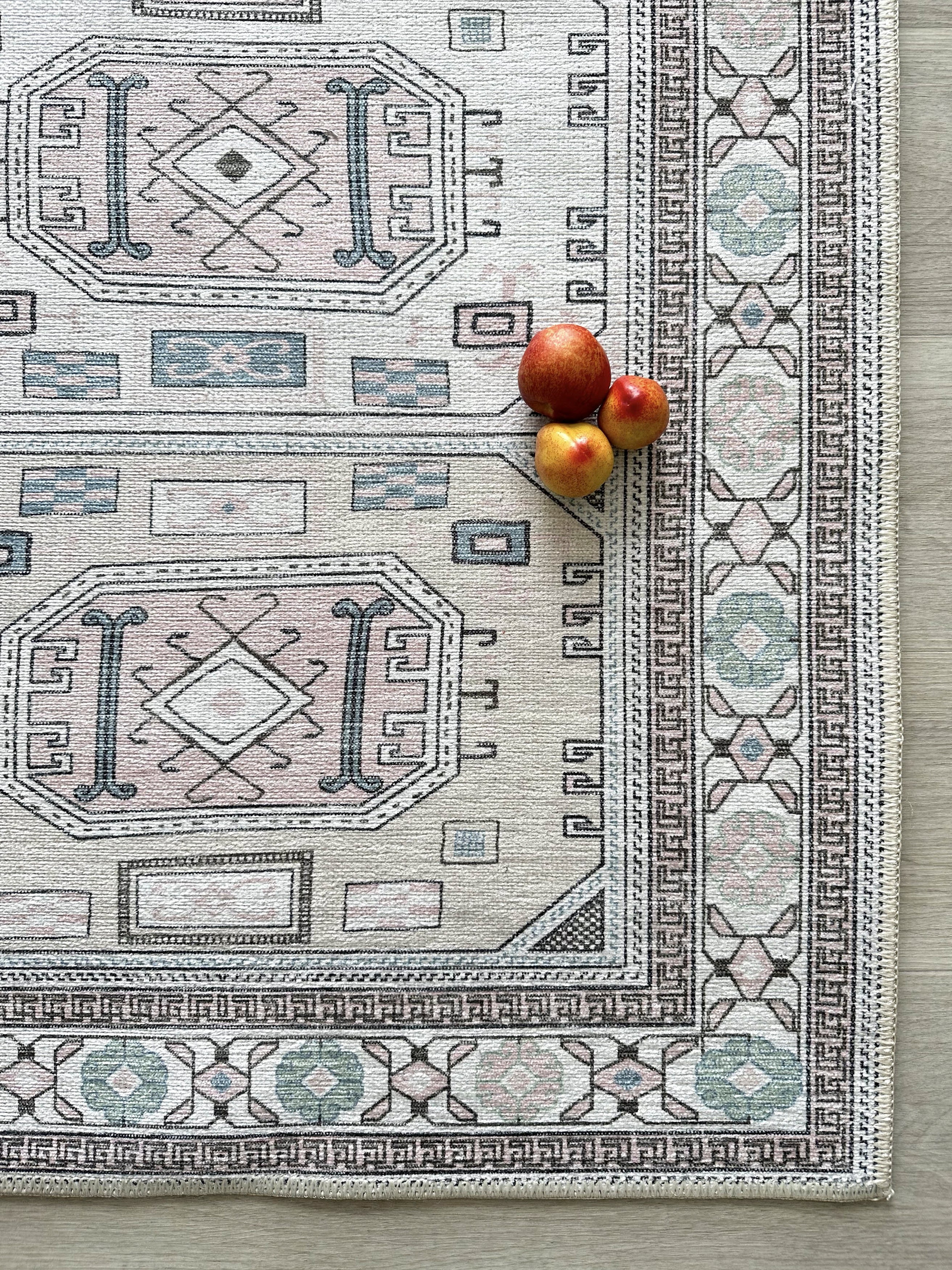 Hazel Brown Cream Modern Turkish Rug