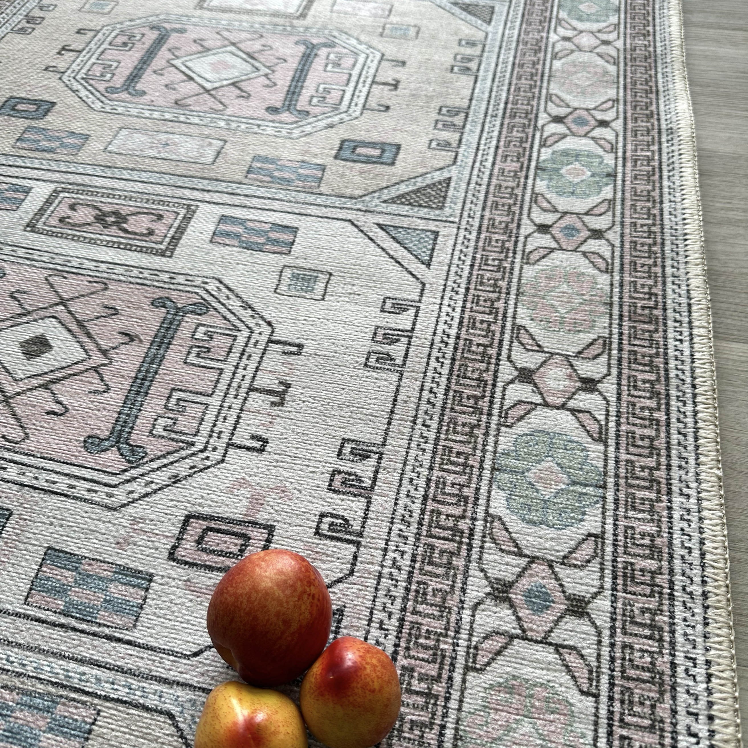 Hazel Brown Cream Modern Turkish Rug