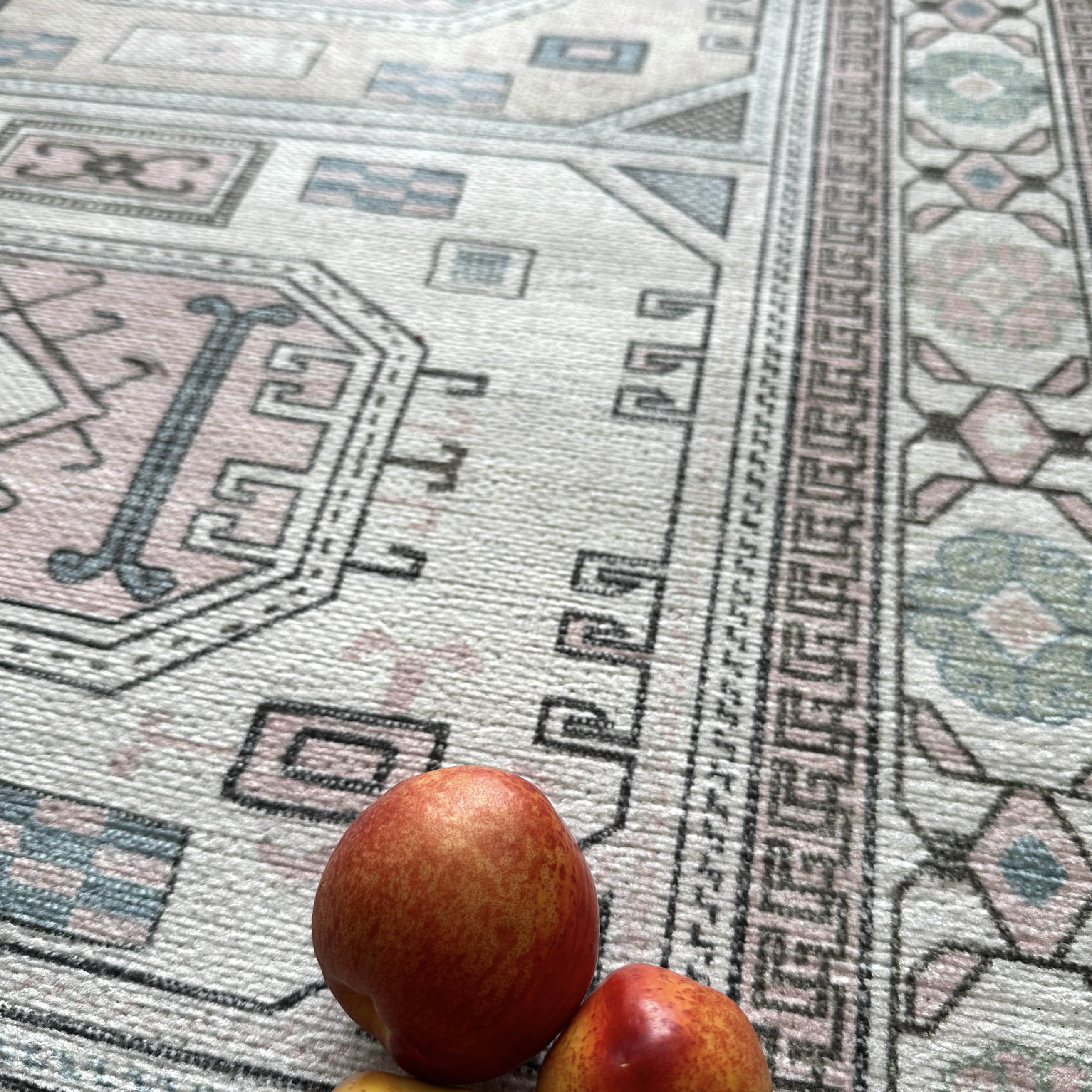 Hazel Brown Cream Modern Turkish Rug