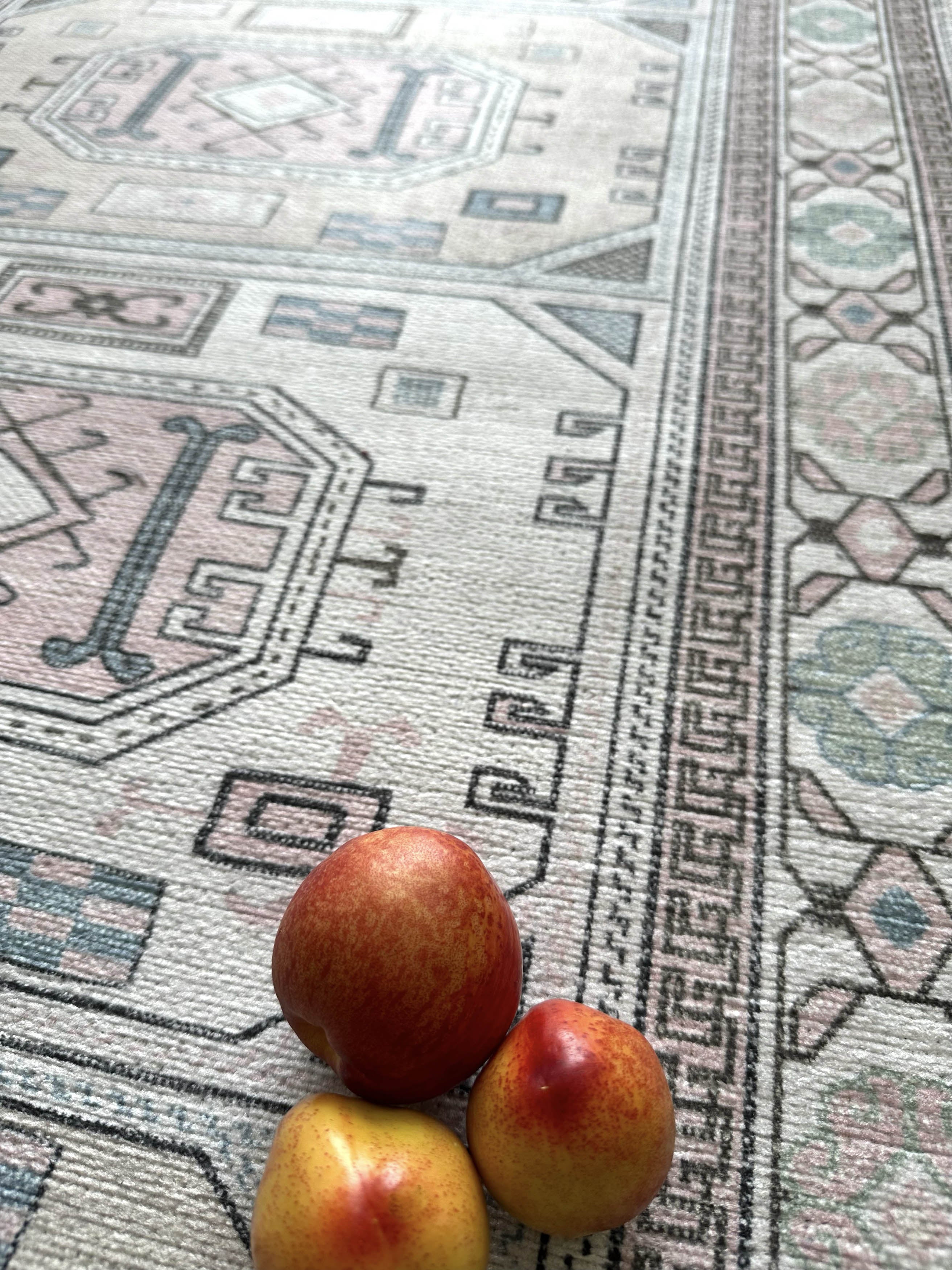 Hazel Brown Cream Modern Turkish Rug