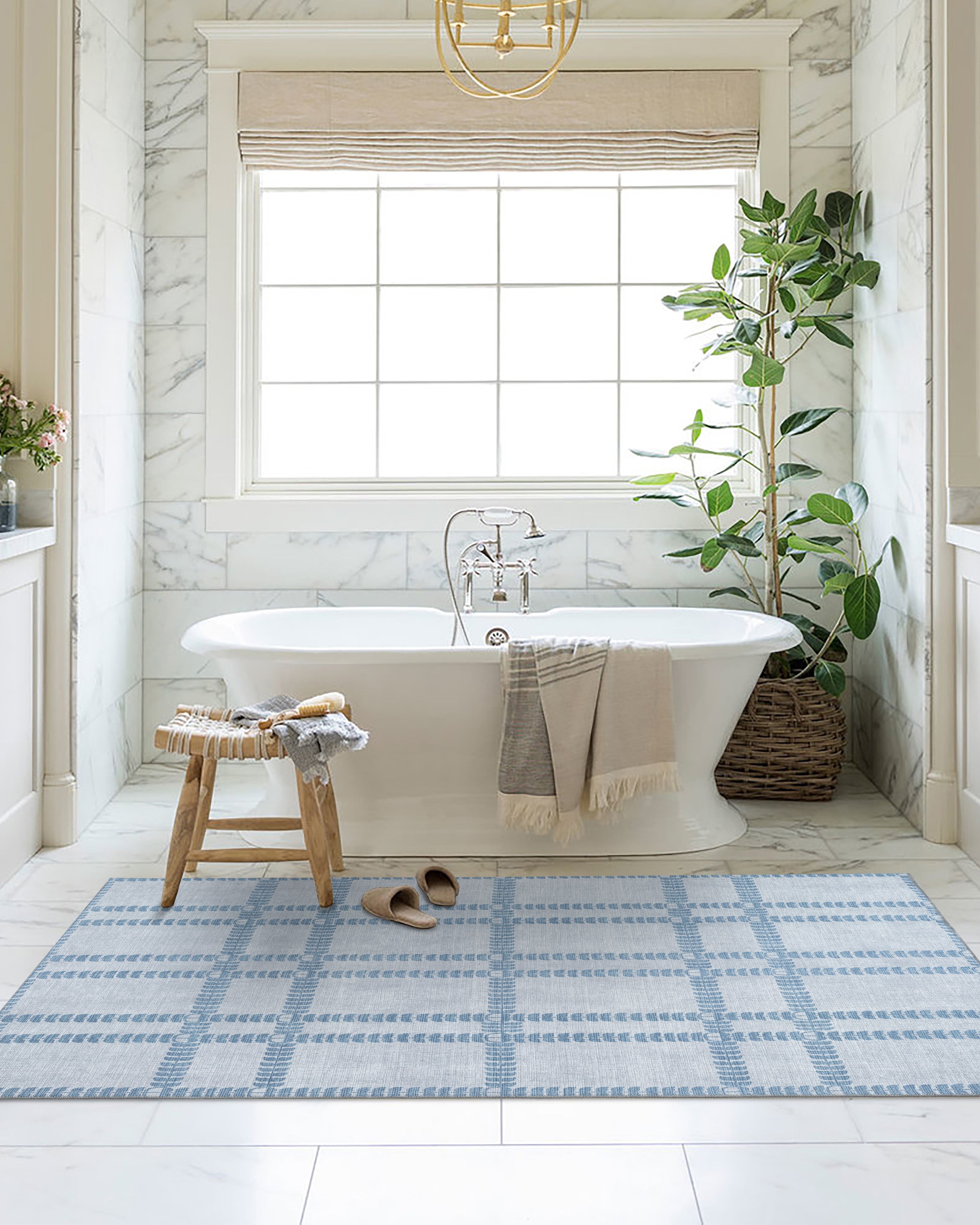 Amani Gray Blue Oushak Rug