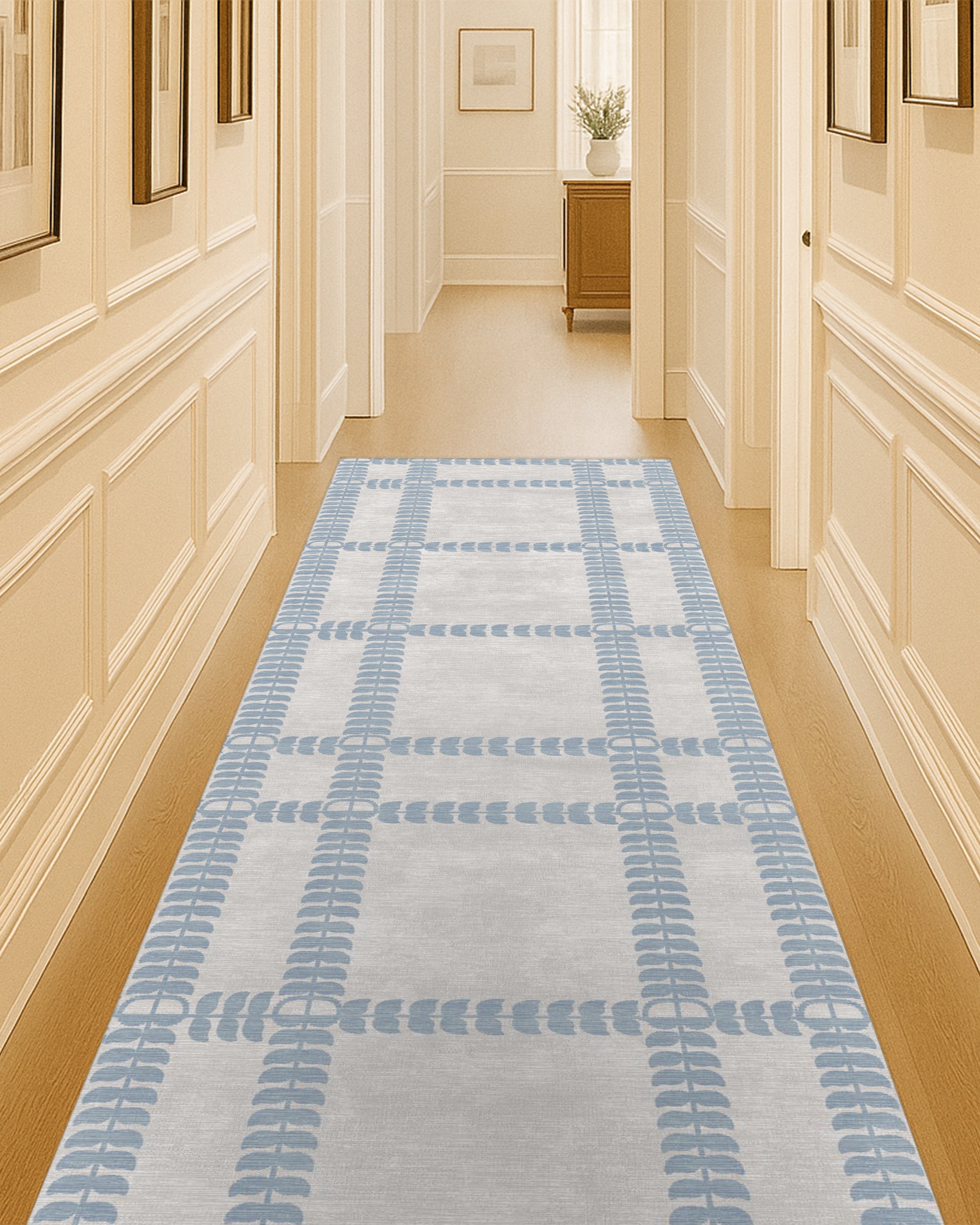 Amani Gray Blue Oushak Rug