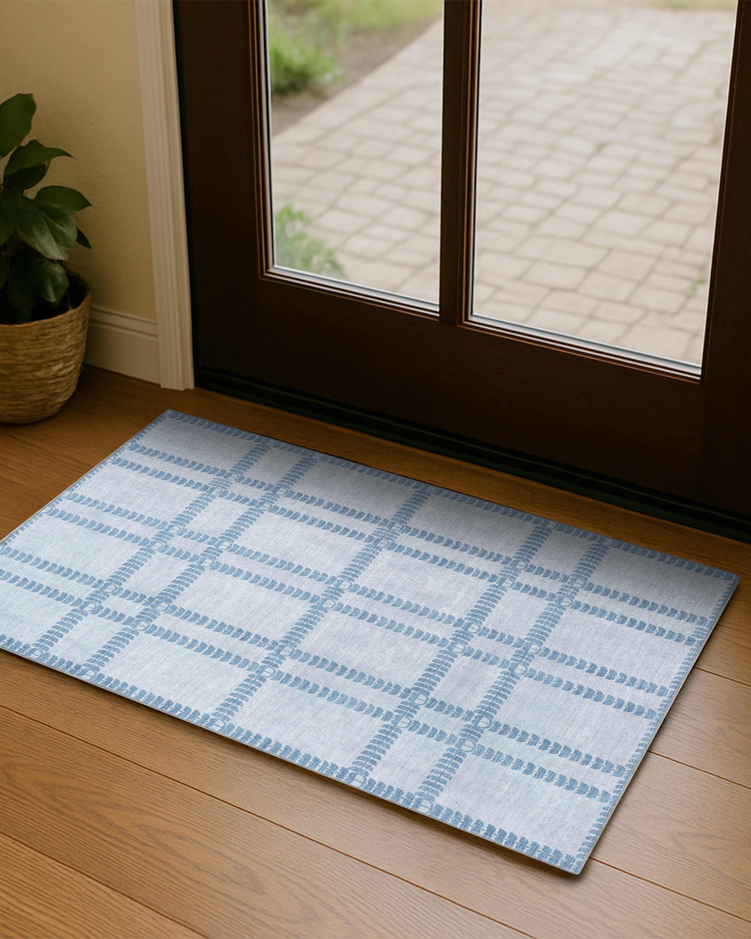 Amani Gray Blue Oushak Rug