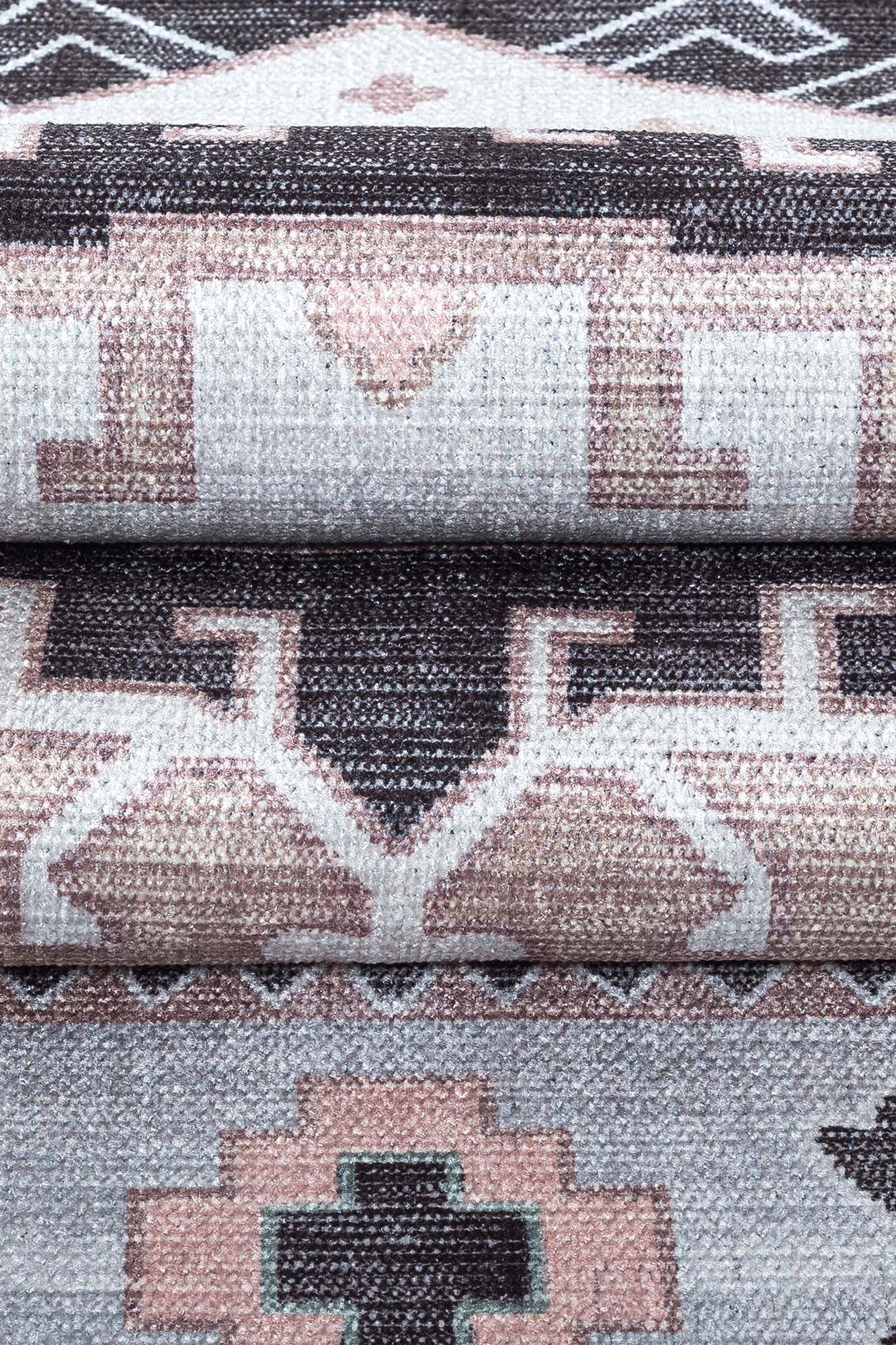 Odilia Black Gray Modern Turkish Rug