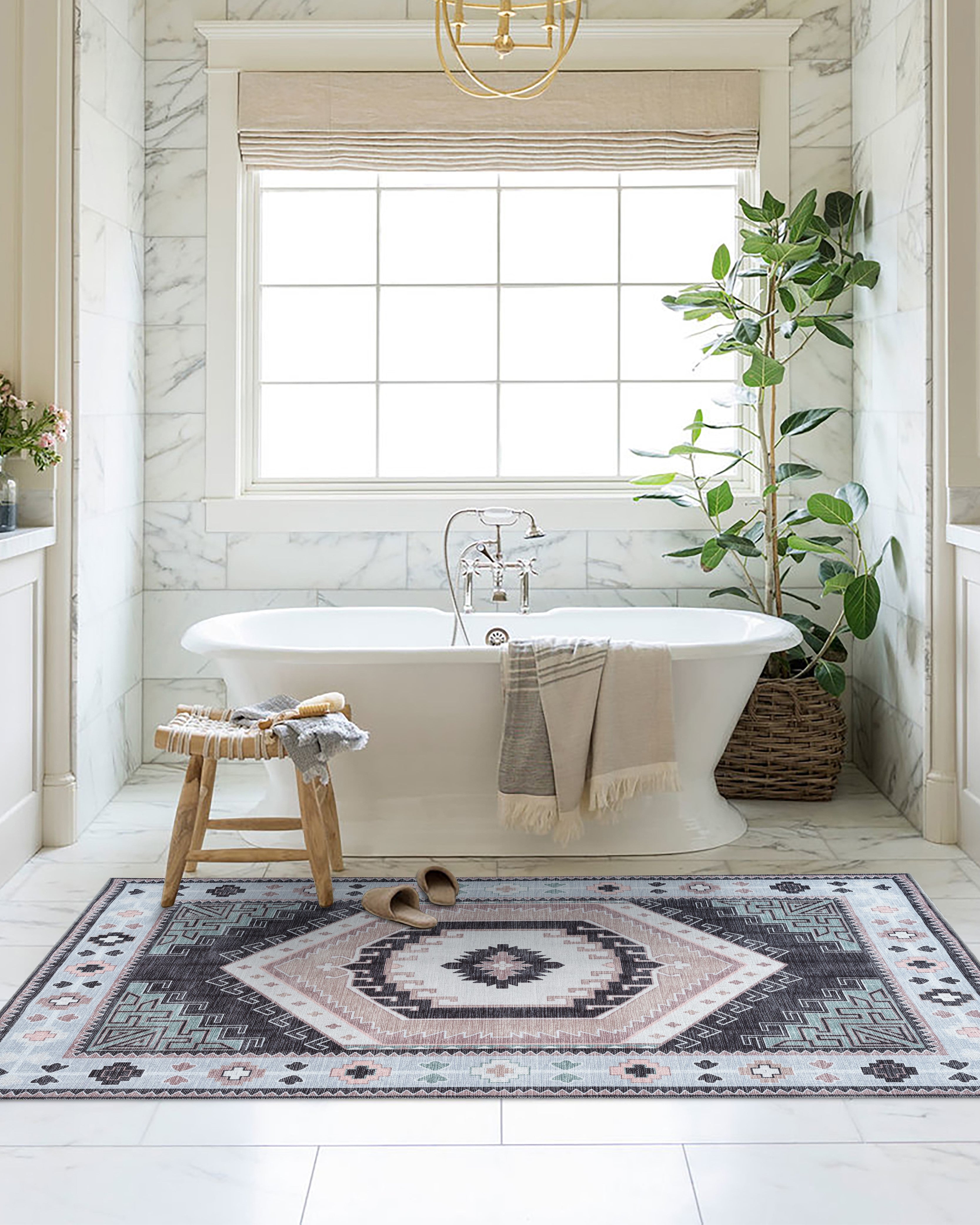 Odilia Black Gray Modern Turkish Rug