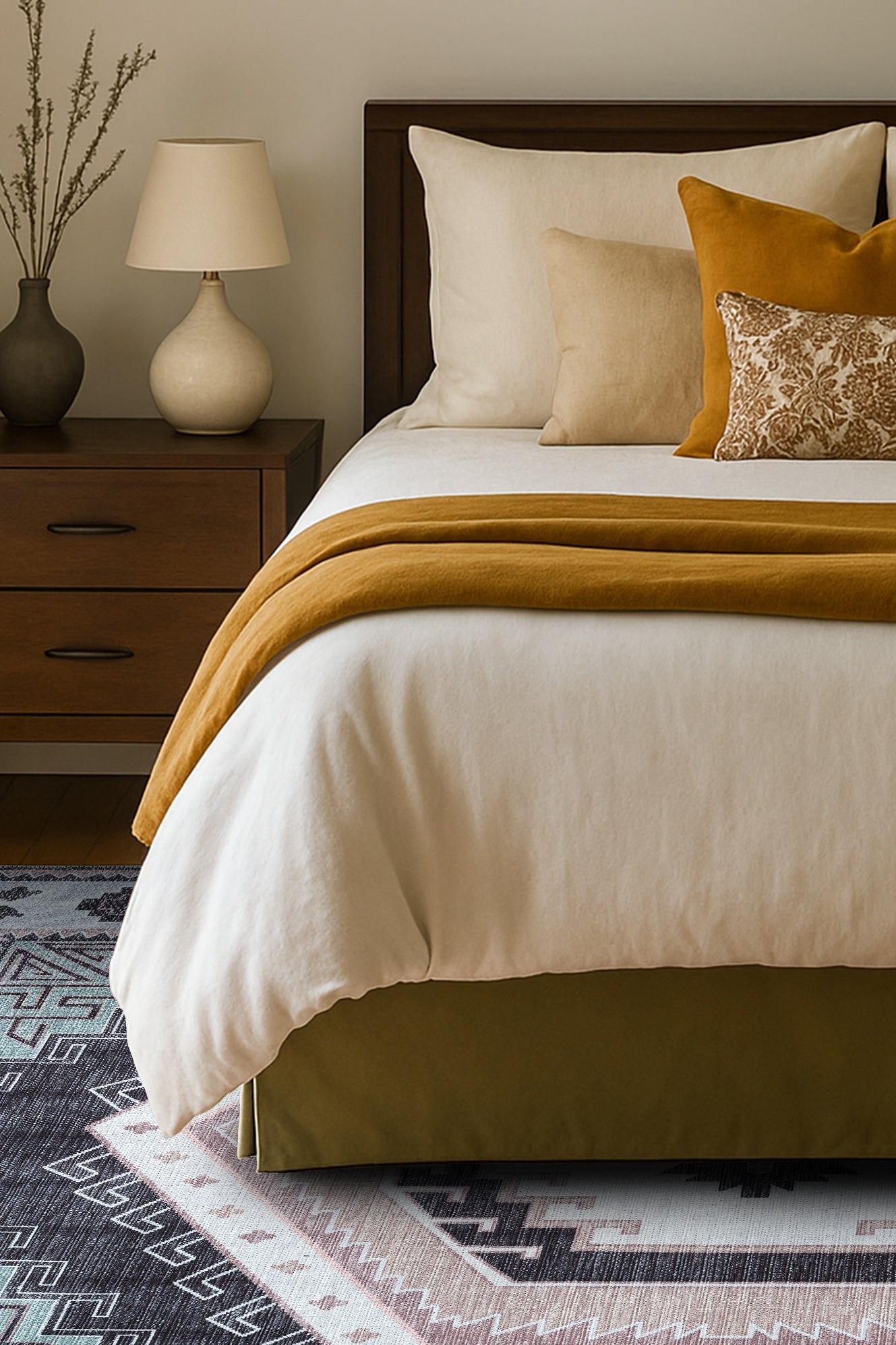 Odilia Black Gray Modern Turkish Rug