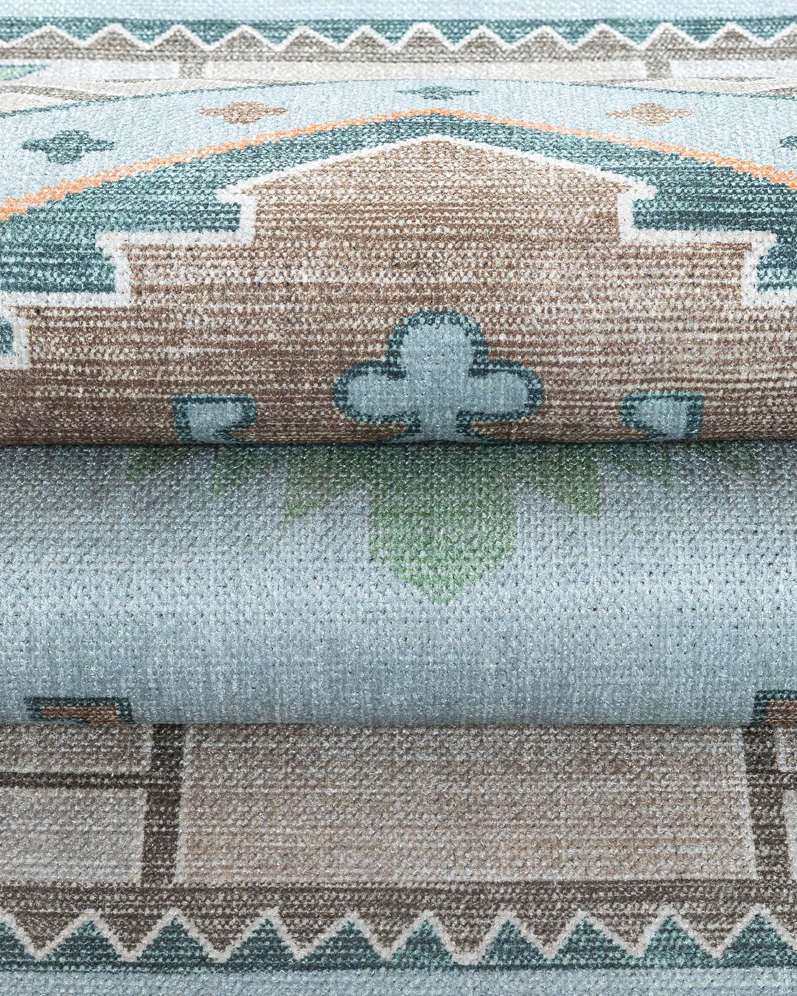 Elea Aesthetic Green Oushak Rug