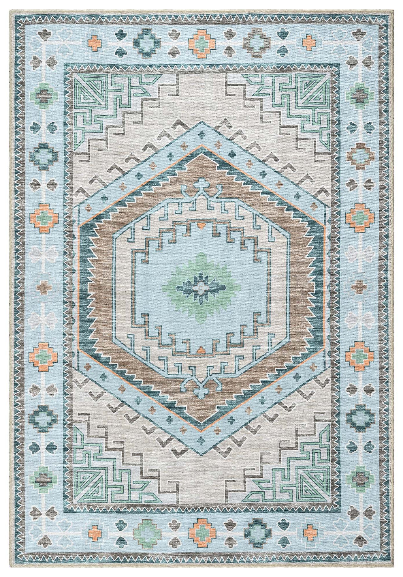 Elea Aesthetic Green Oushak Rug