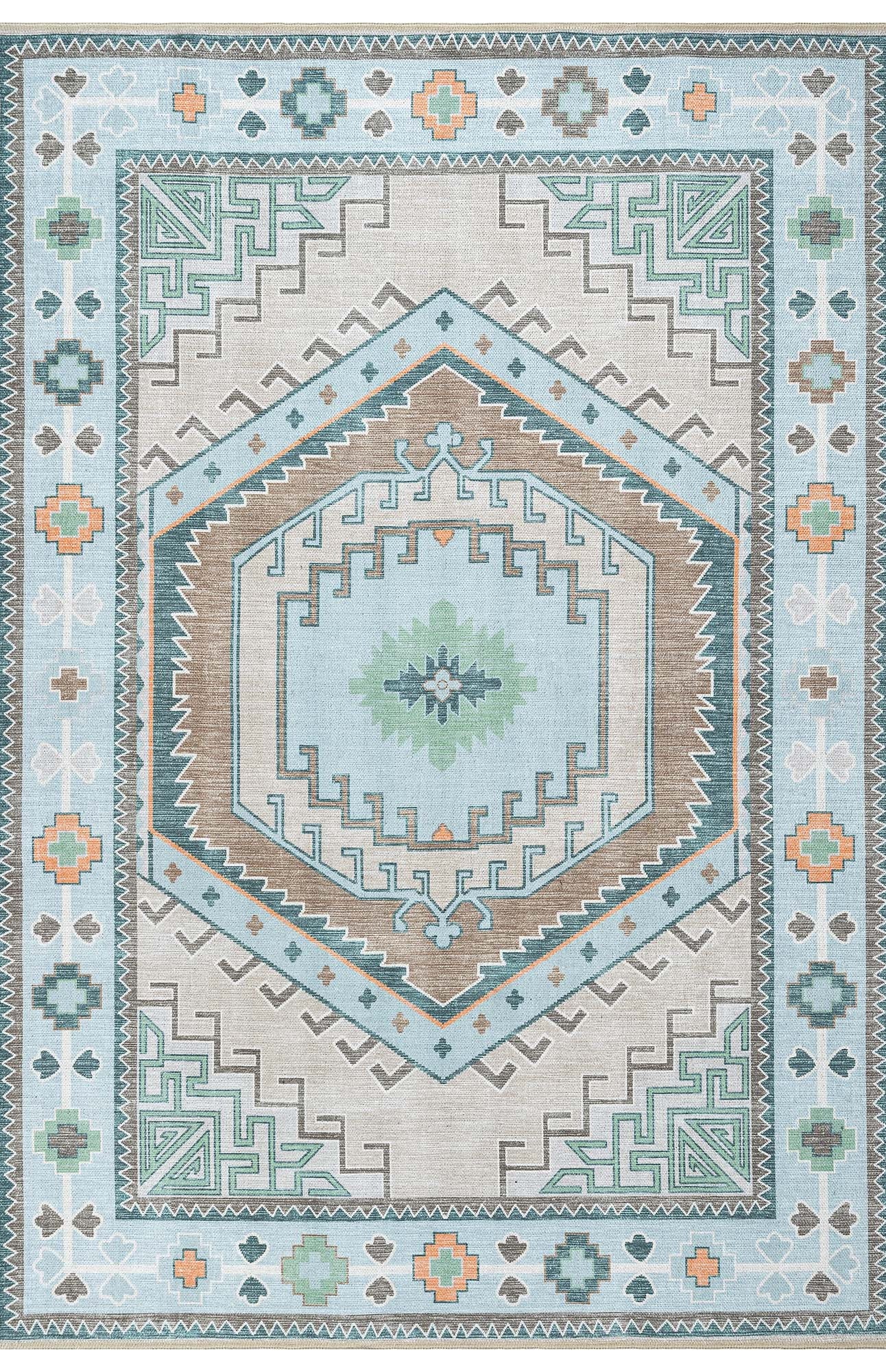 Elea Aesthetic Green Oushak Rug