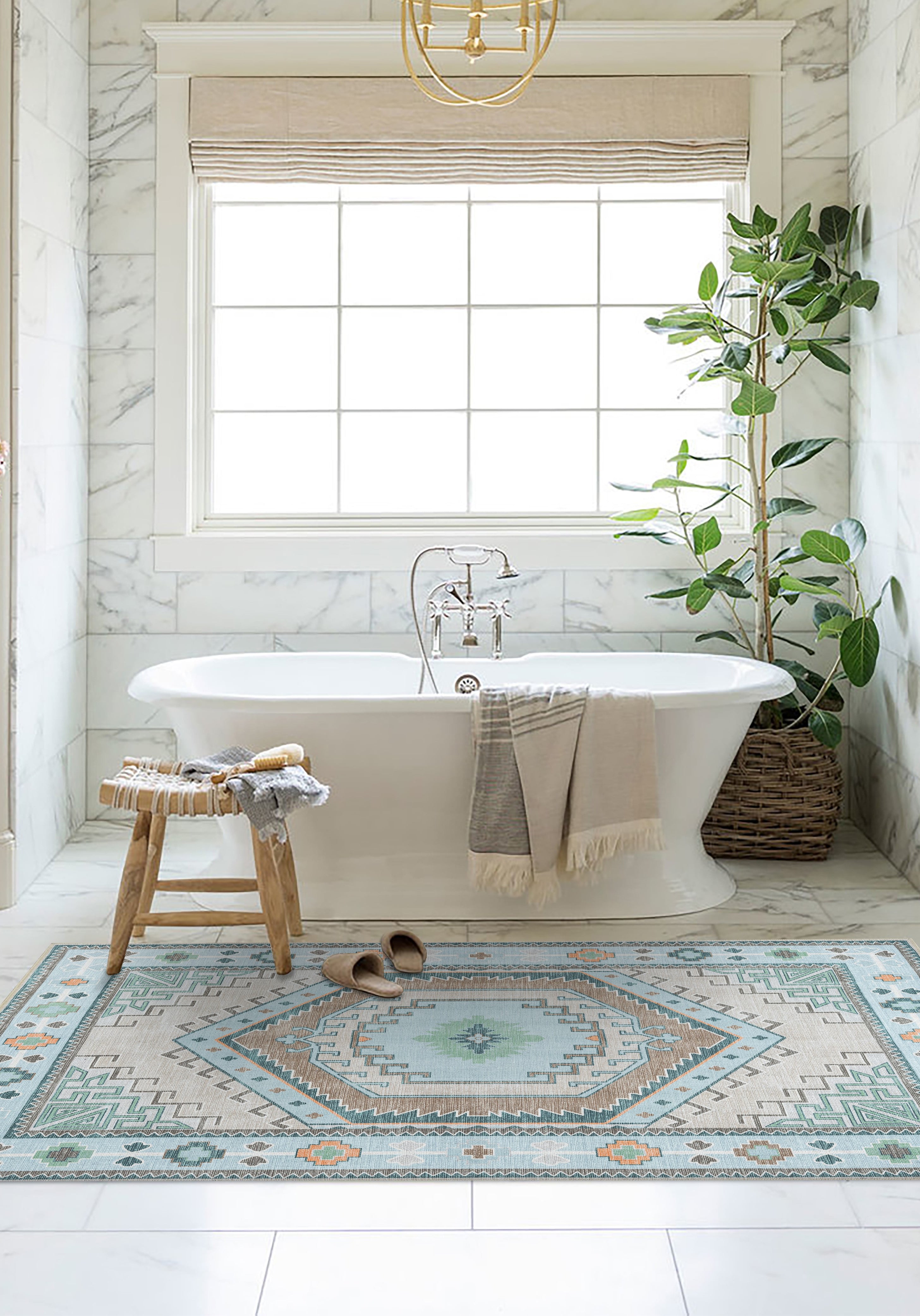 Elea Aesthetic Green Oushak Rug