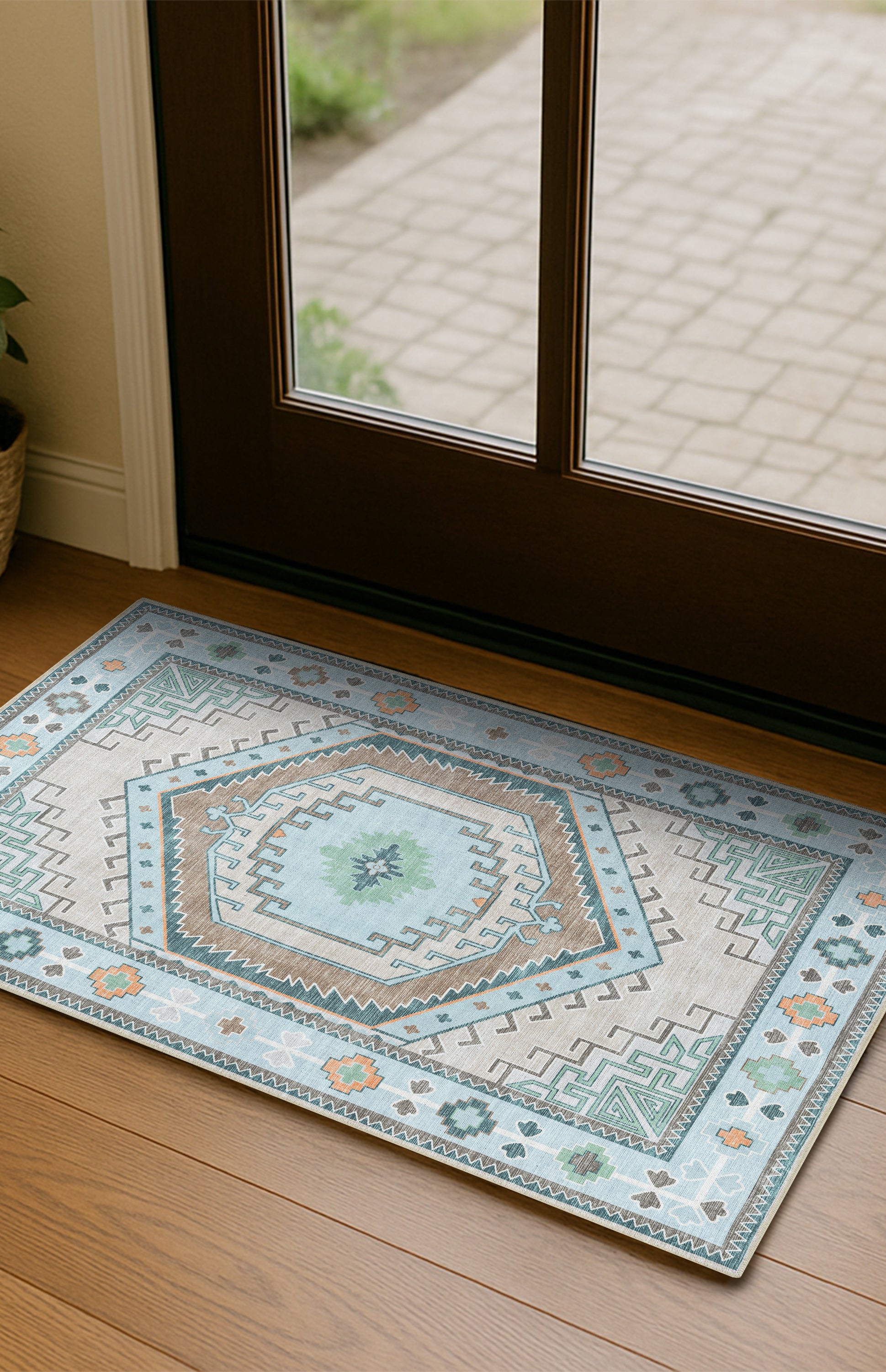 Elea Aesthetic Green Oushak Rug