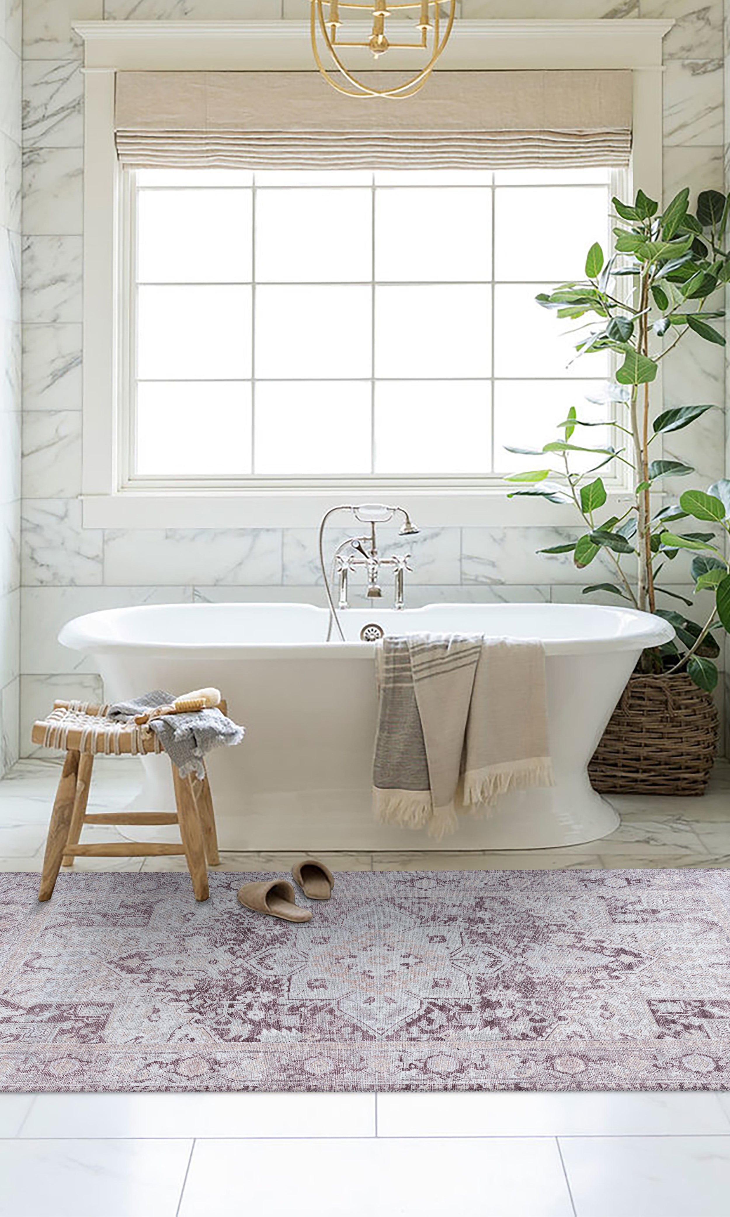 Munya Natural Pastel Modern Persian Rug