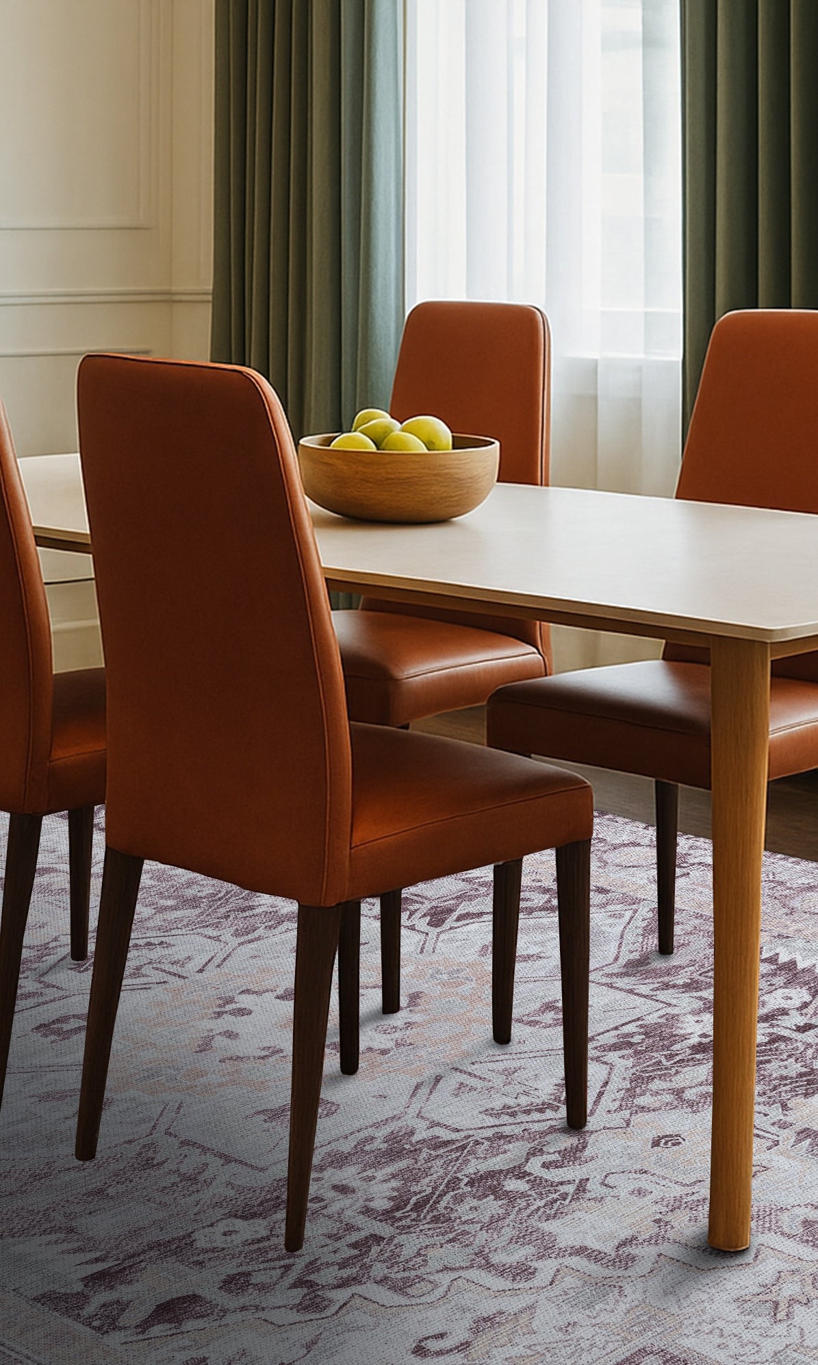 Munya Natural Pastel Modern Persian Rug