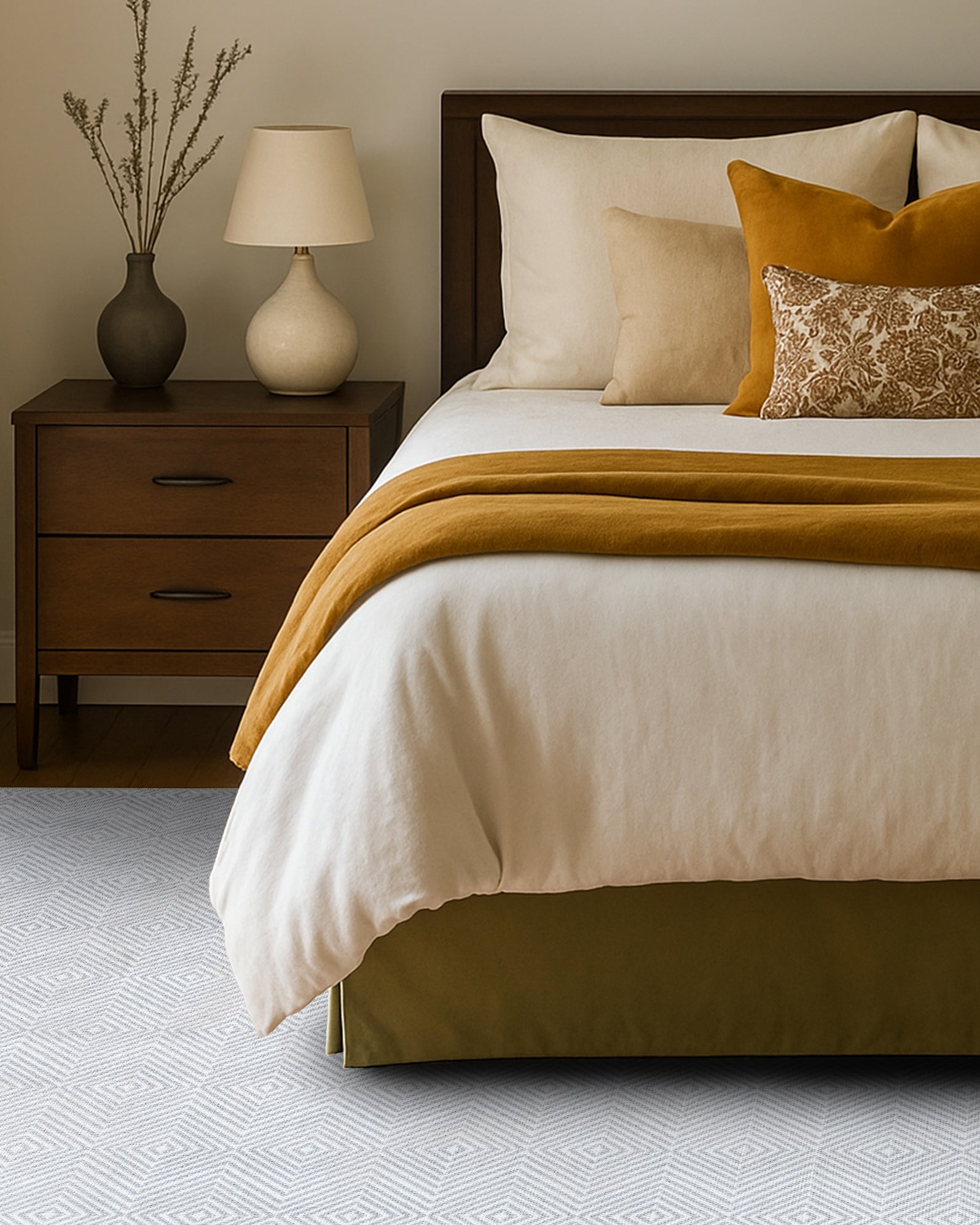 Alivia Modern Turkish Beige Cream Rug