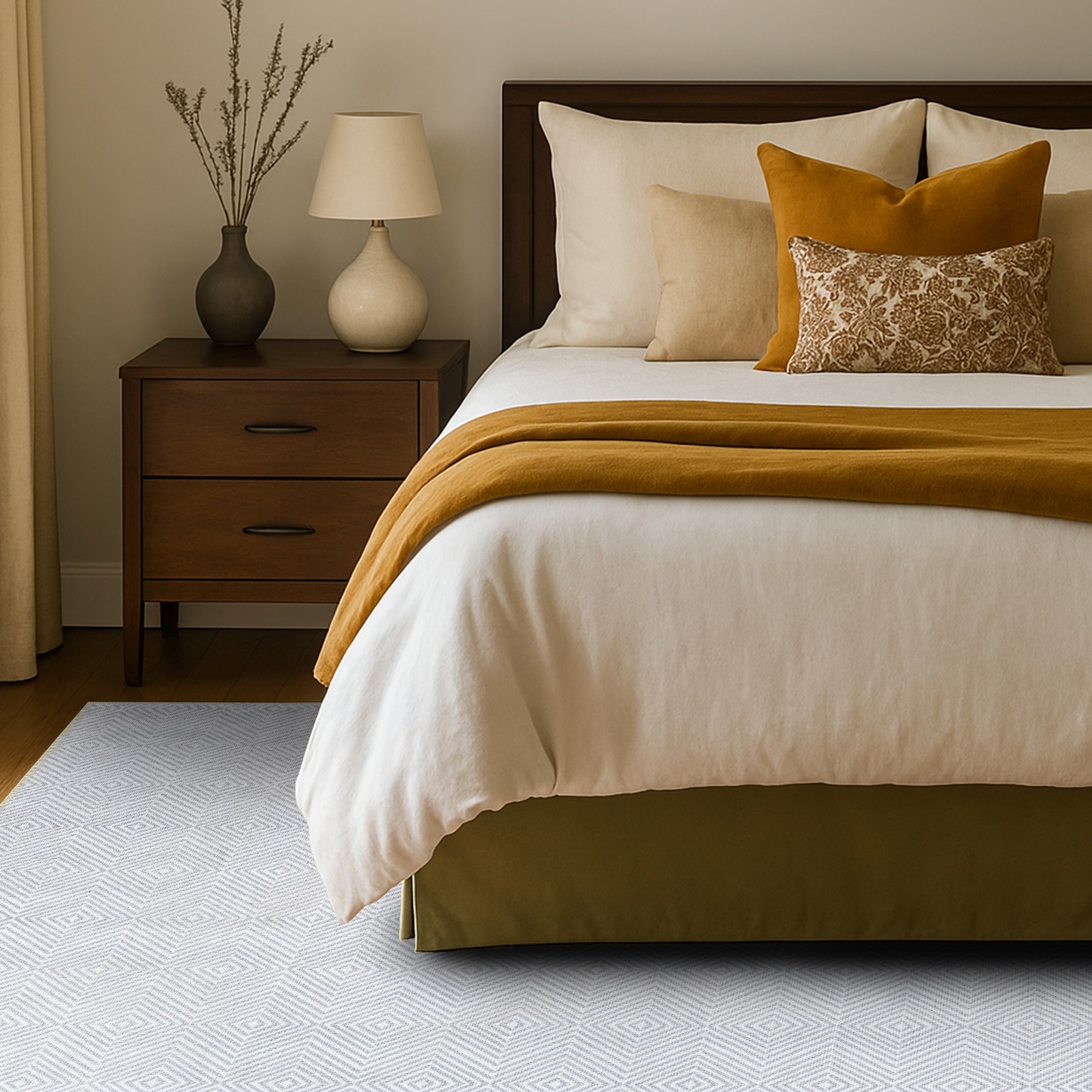 Alivia Modern Turkish Beige Cream Rug