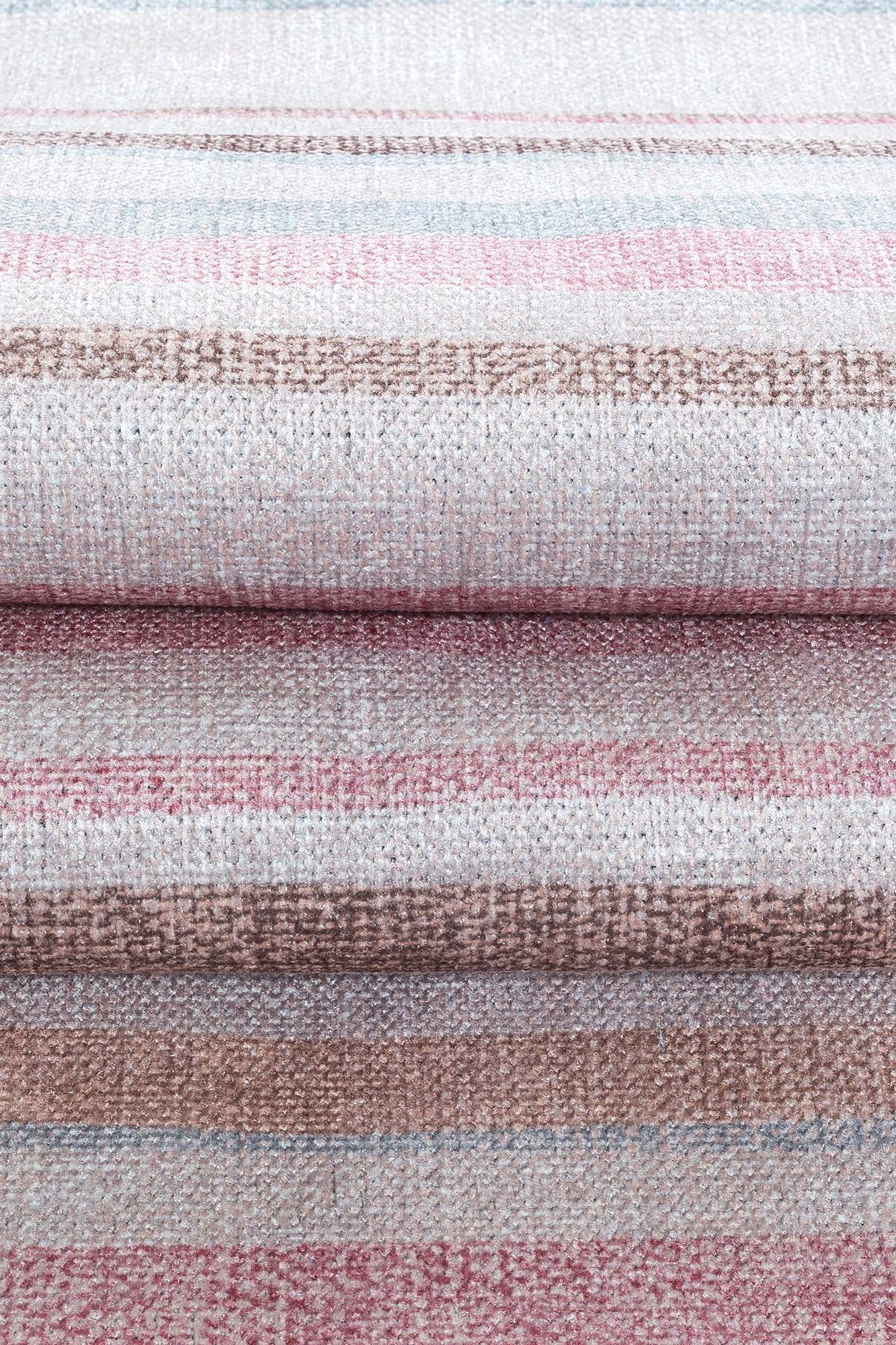 Kalia Faded Modern Turkish Striped Colorful Rug