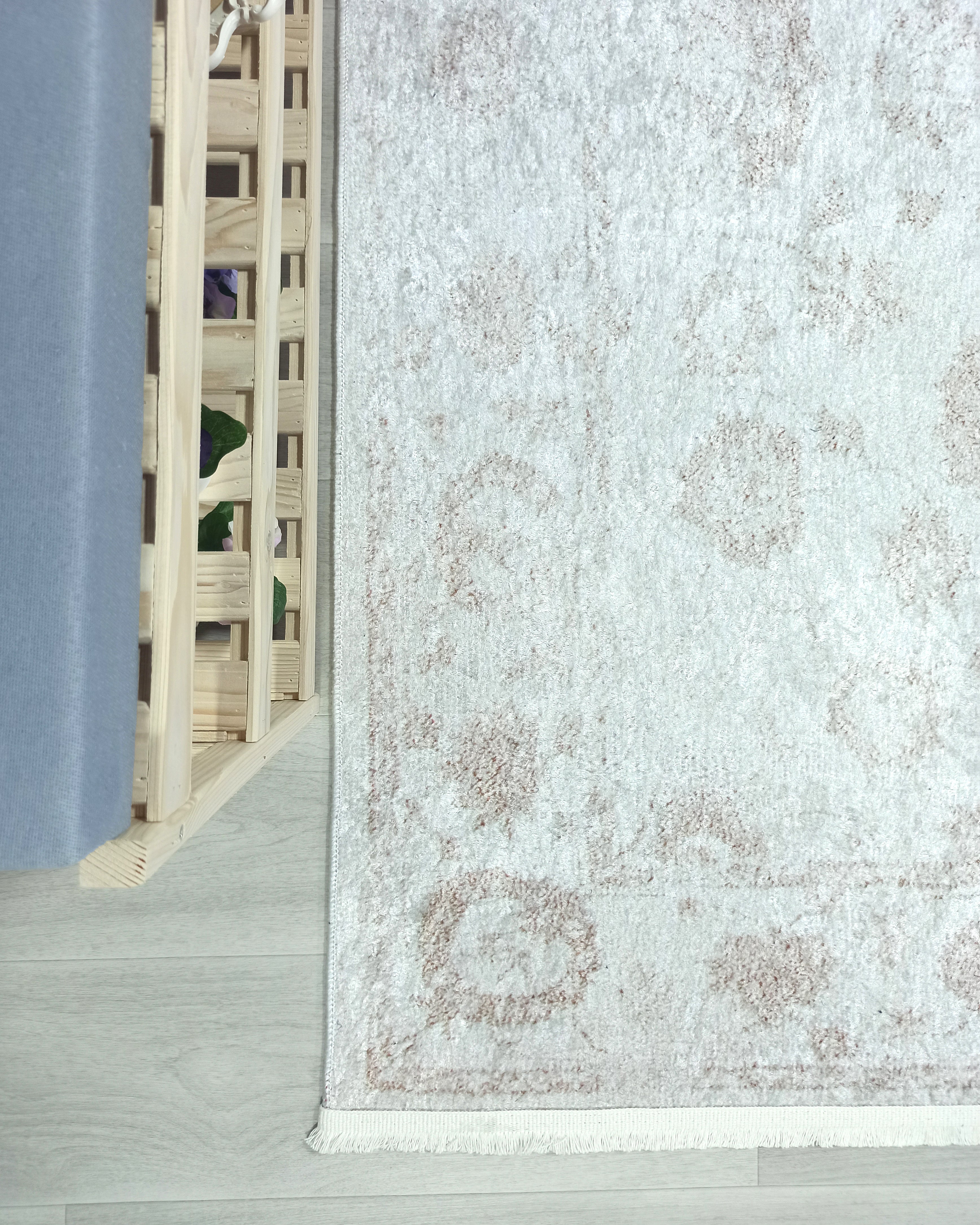 Turkish Vintage look Gray Beige Rug