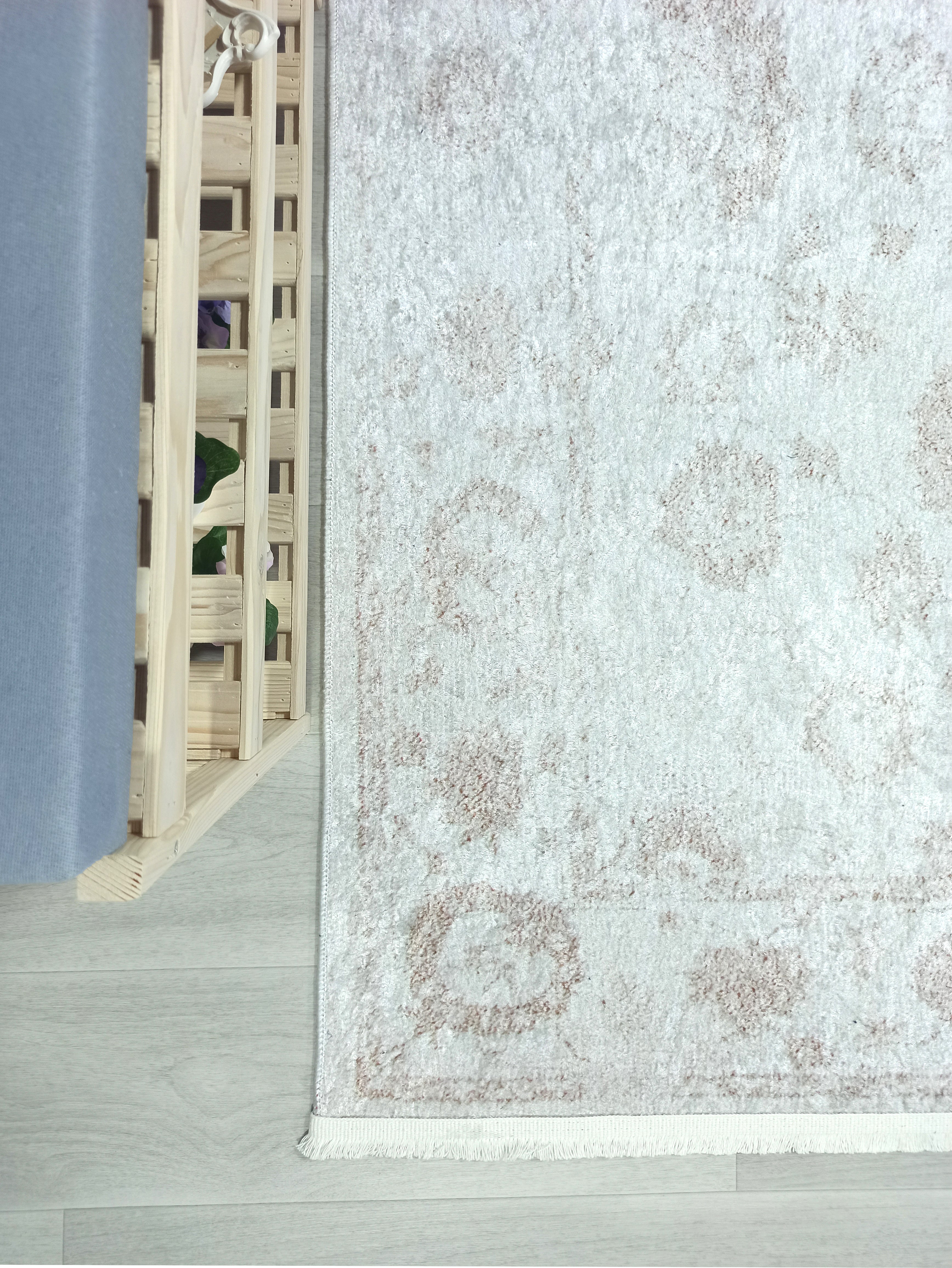 Turkish Vintage look Gray Beige Rug