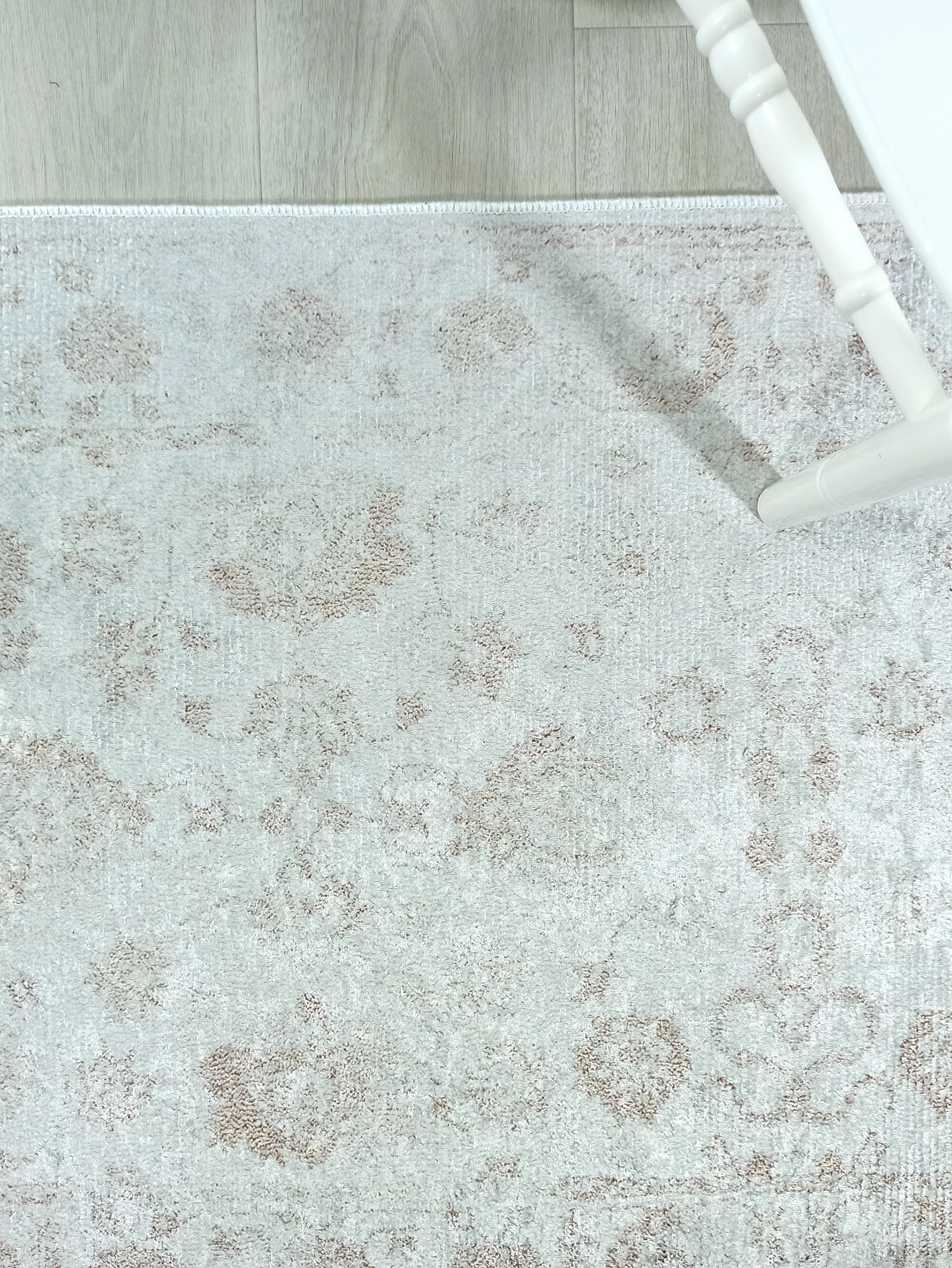 Turkish Vintage look Gray Beige Rug