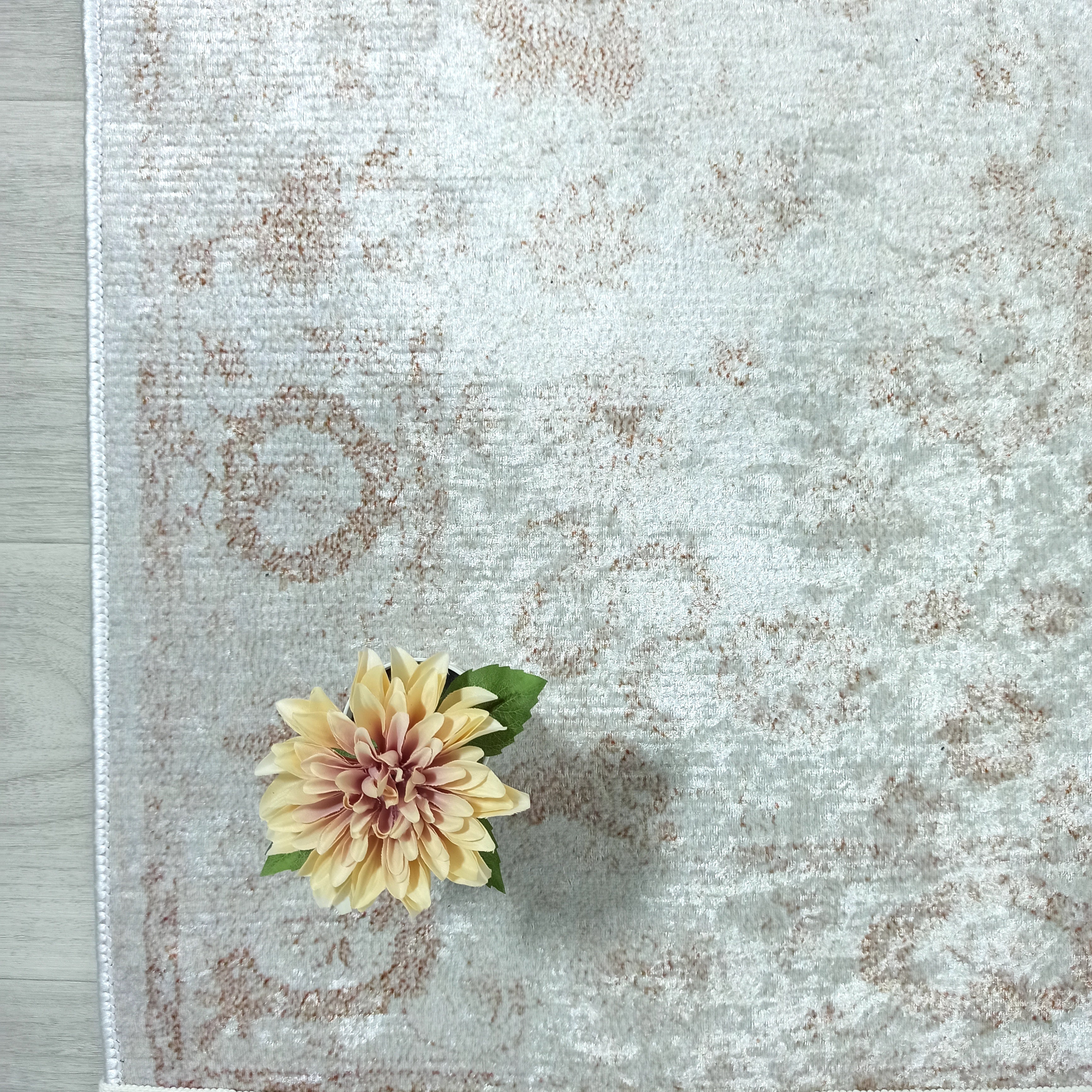 Turkish Vintage look Gray Beige Rug