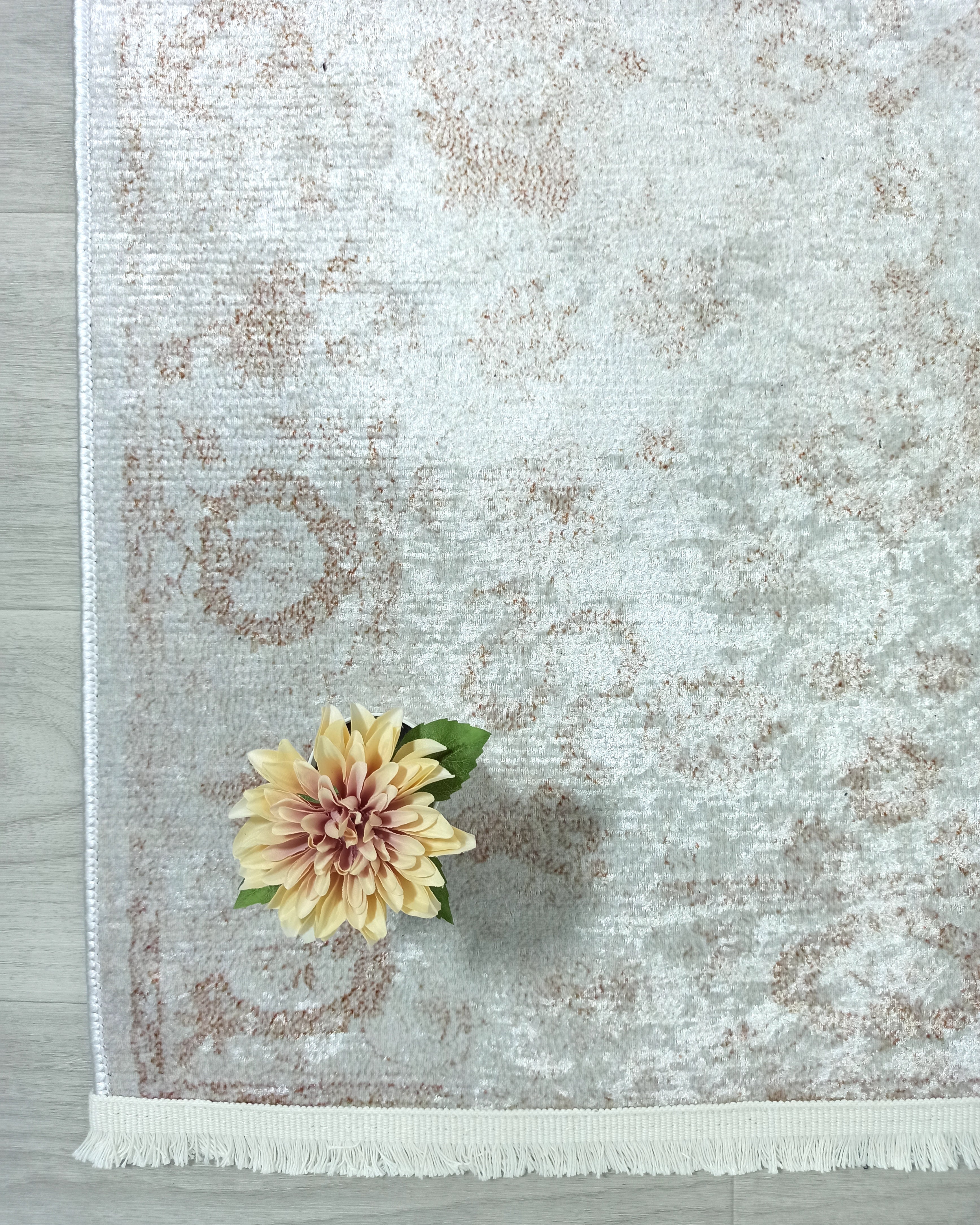 Turkish Vintage look Gray Beige Rug