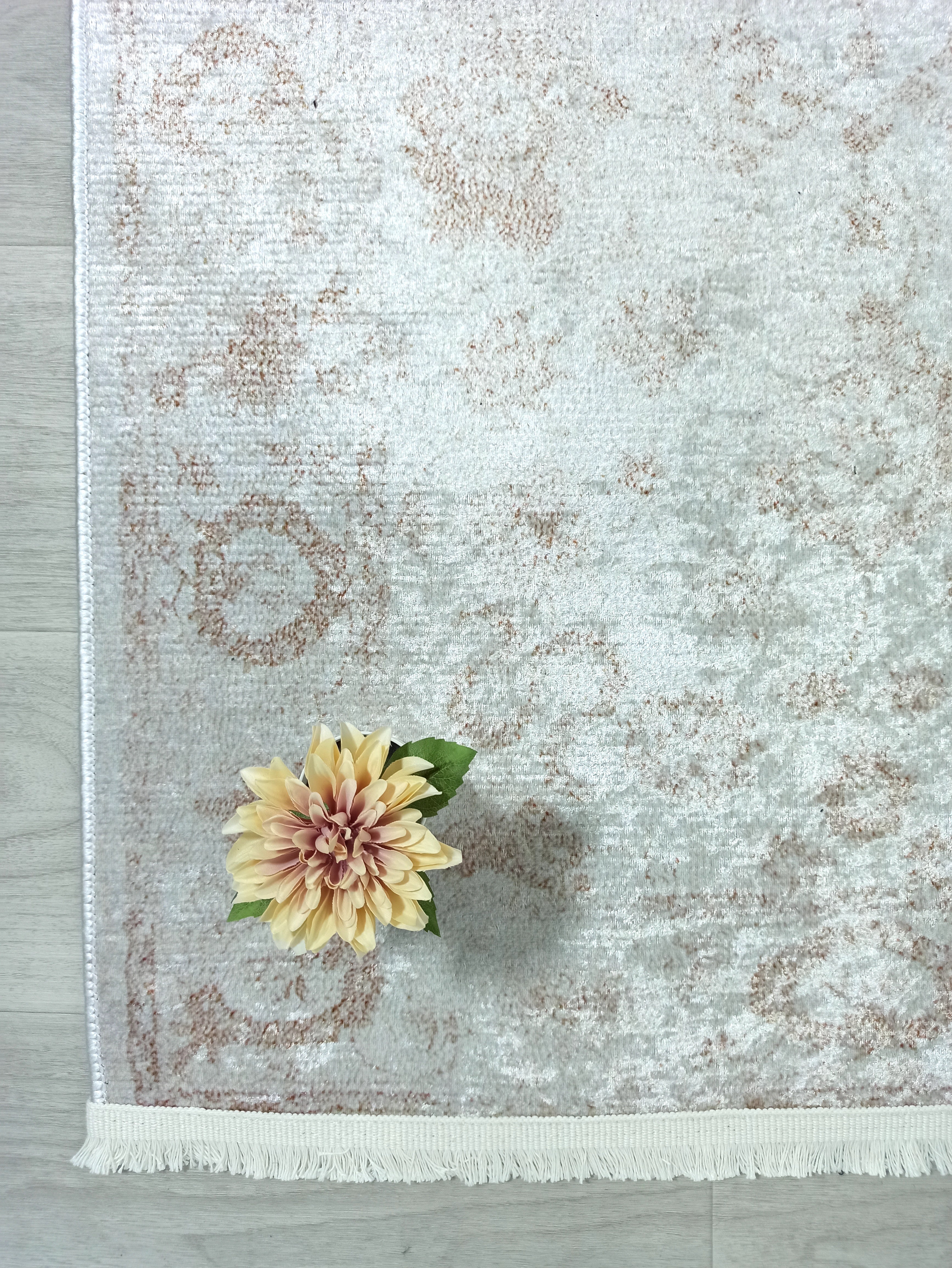 Turkish Vintage look Gray Beige Rug