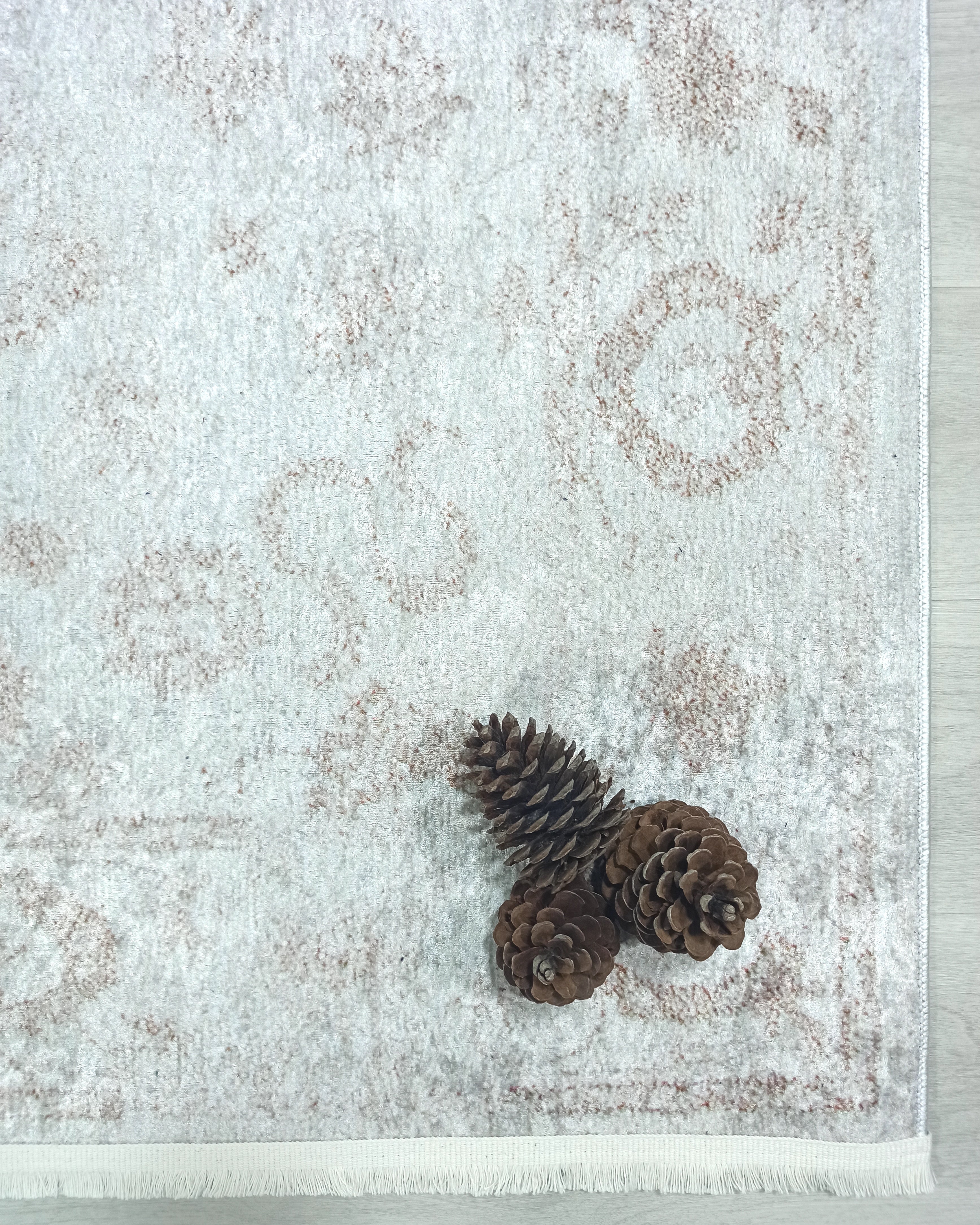 Turkish Vintage look Gray Beige Rug