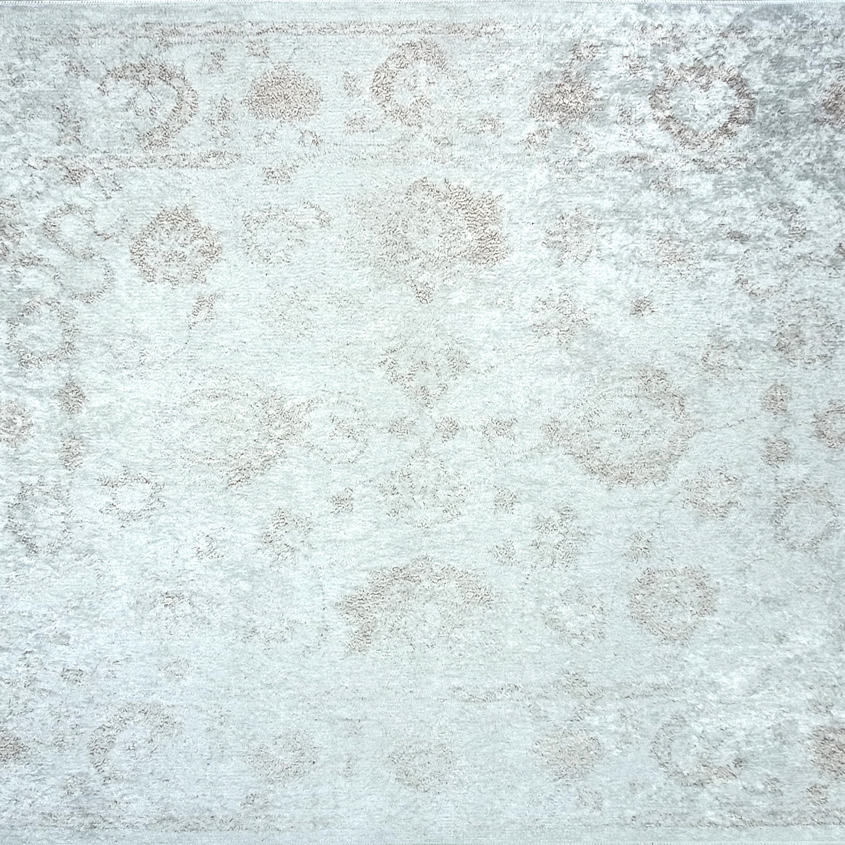 Turkish Vintage look Gray Beige Rug