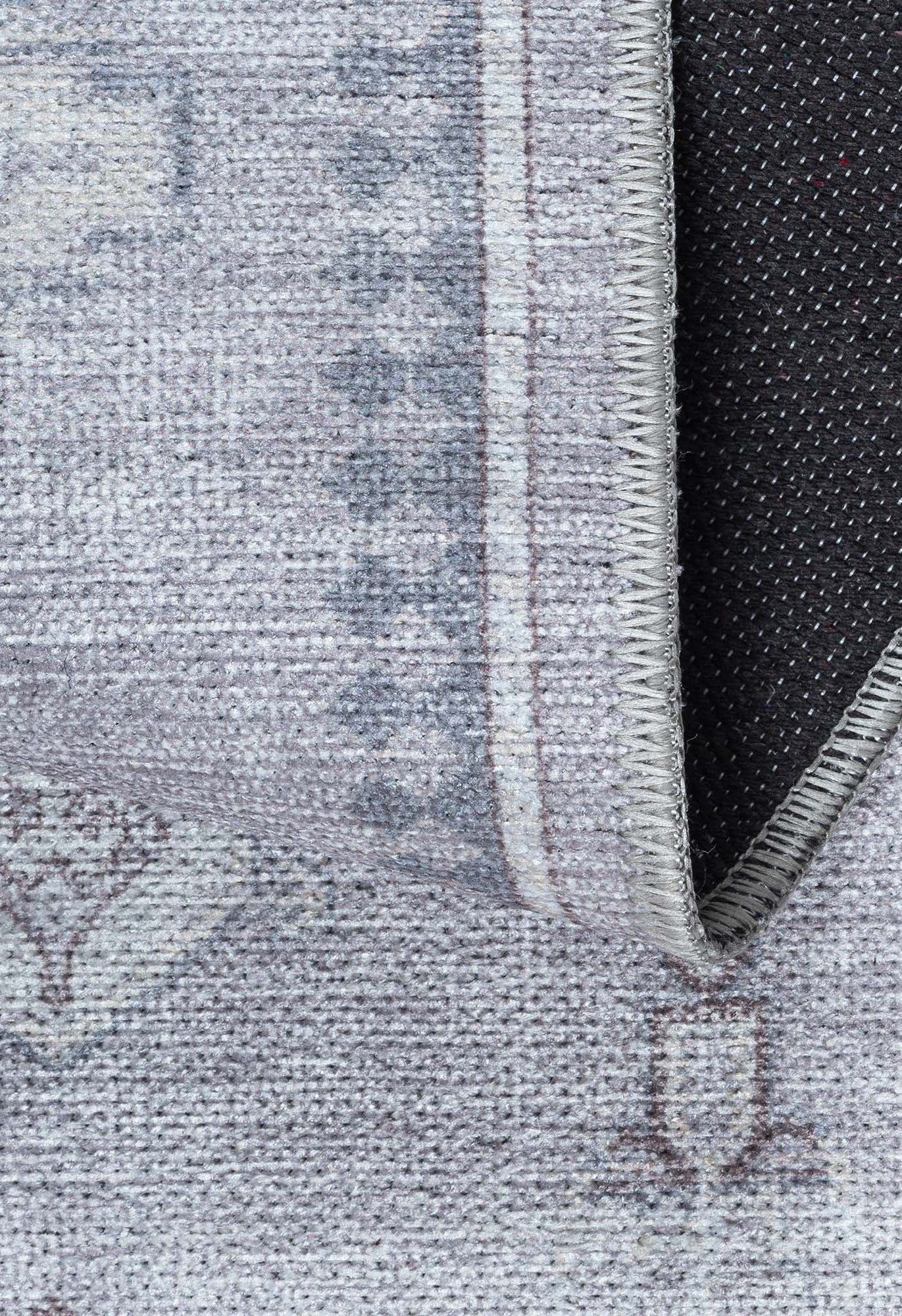 Amery Beige Pale Blush Brown Antique Oushak Rug