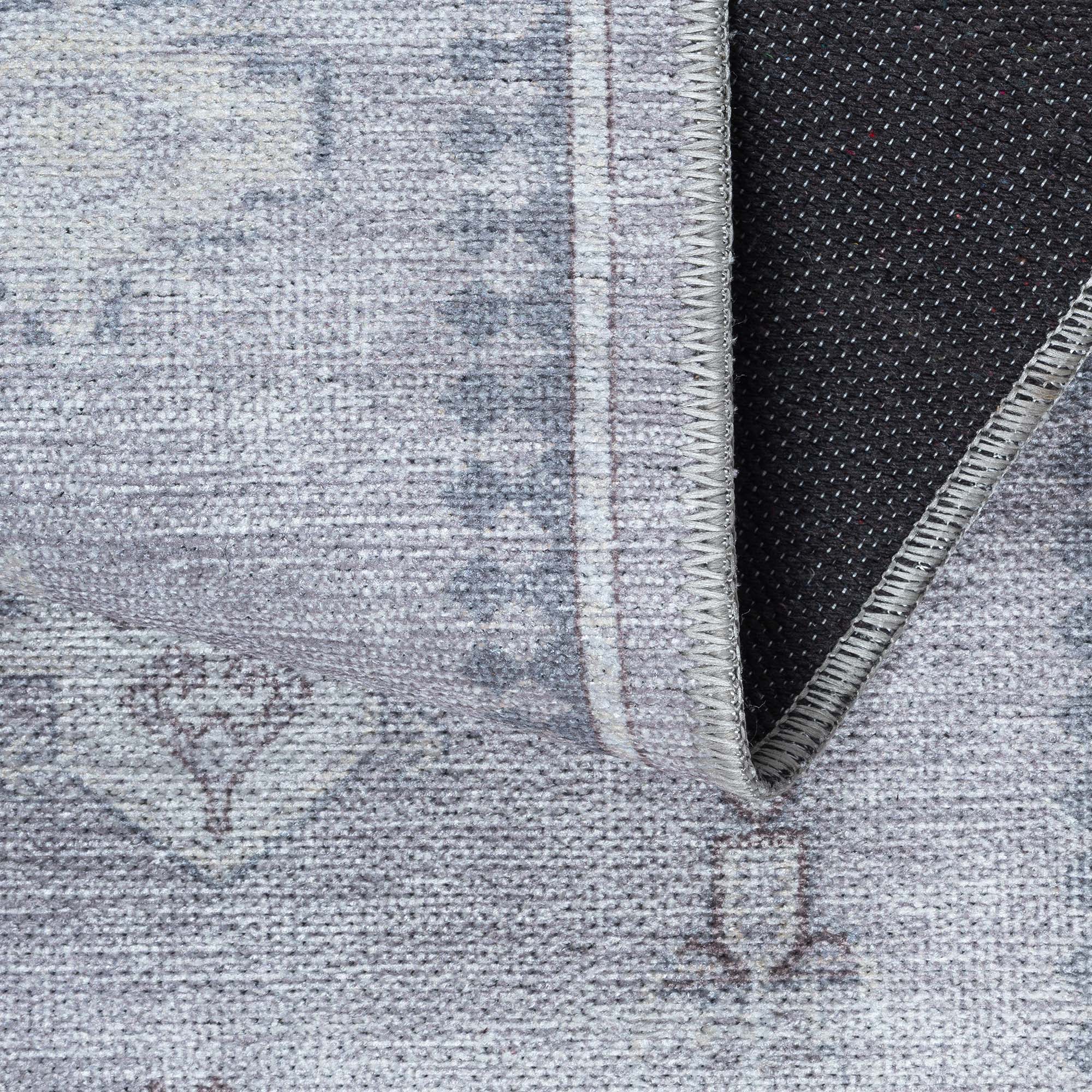 Amery Beige Pale Blush Brown Antique Oushak Rug